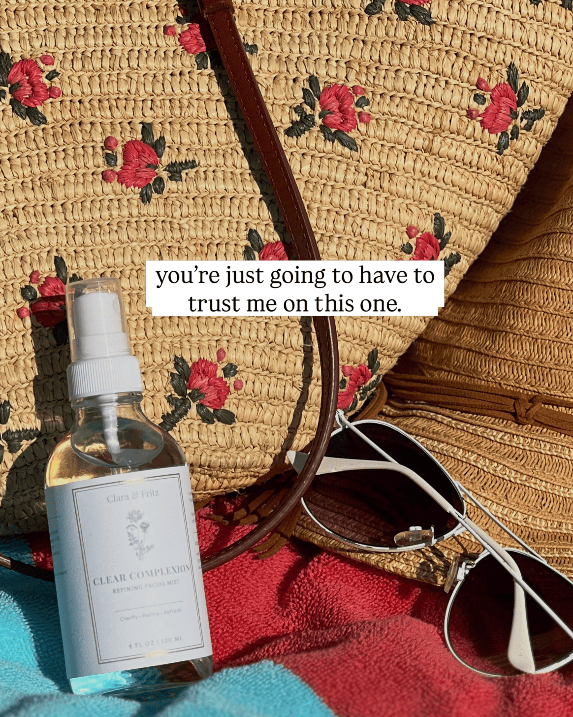 Clara & Fritz Tallow Shop Toner Clear Complexion Refining Facial Mist