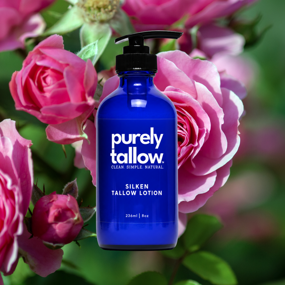 Silken Tallow Pump Lotion