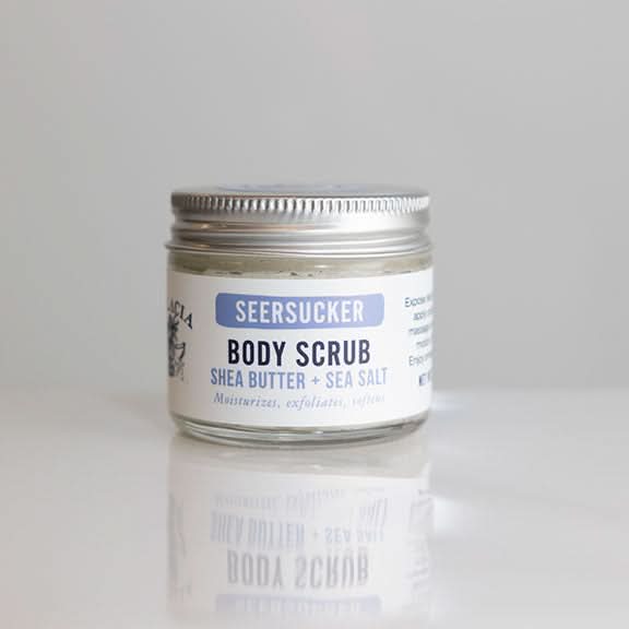Seersucker Sea Salt Hand & Body Scrub 2.6oz - My American Goods