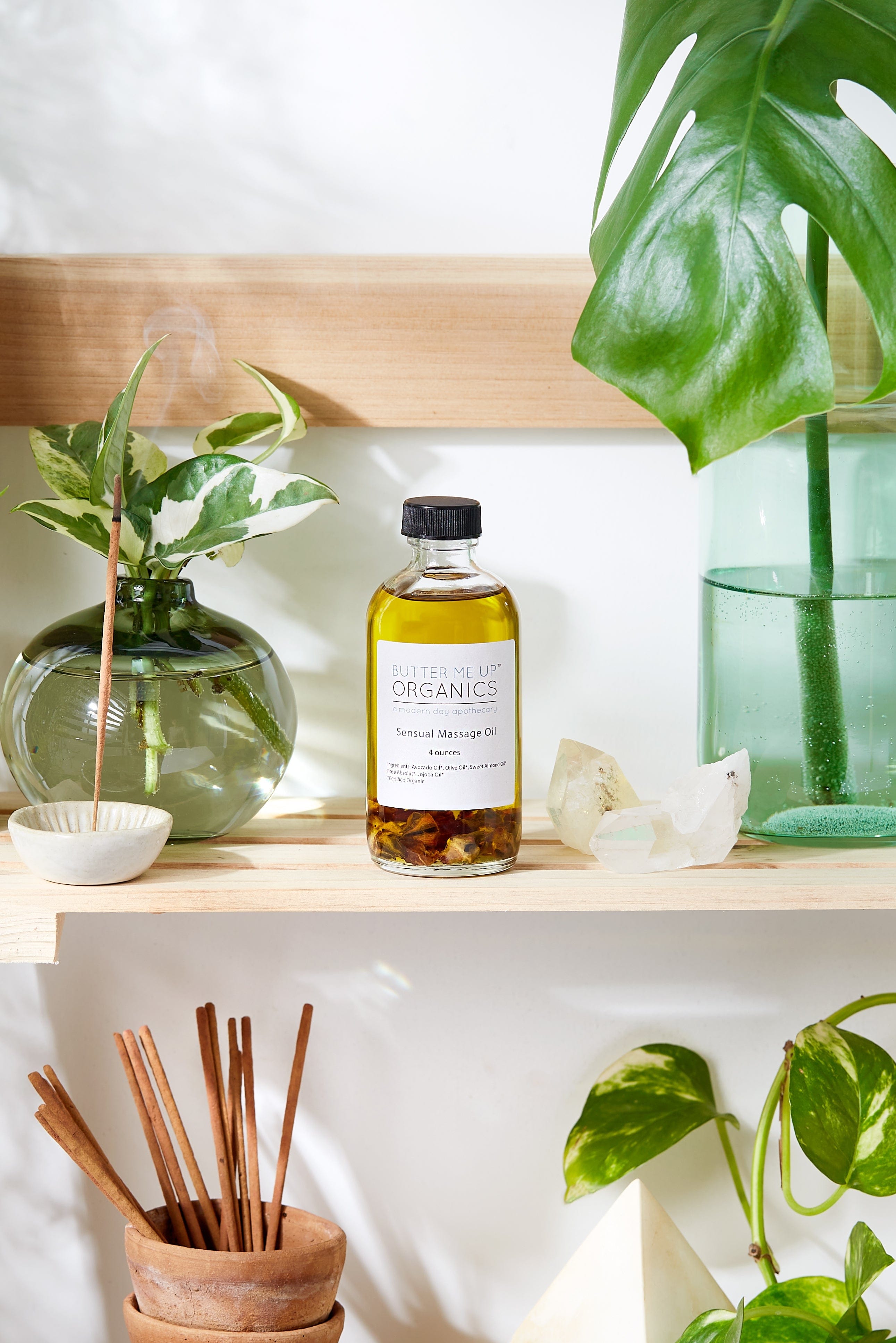 Butter Me Up Organics Body Sensual Massage Oil