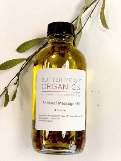 Butter Me Up Organics Body Sensual Massage Oil
