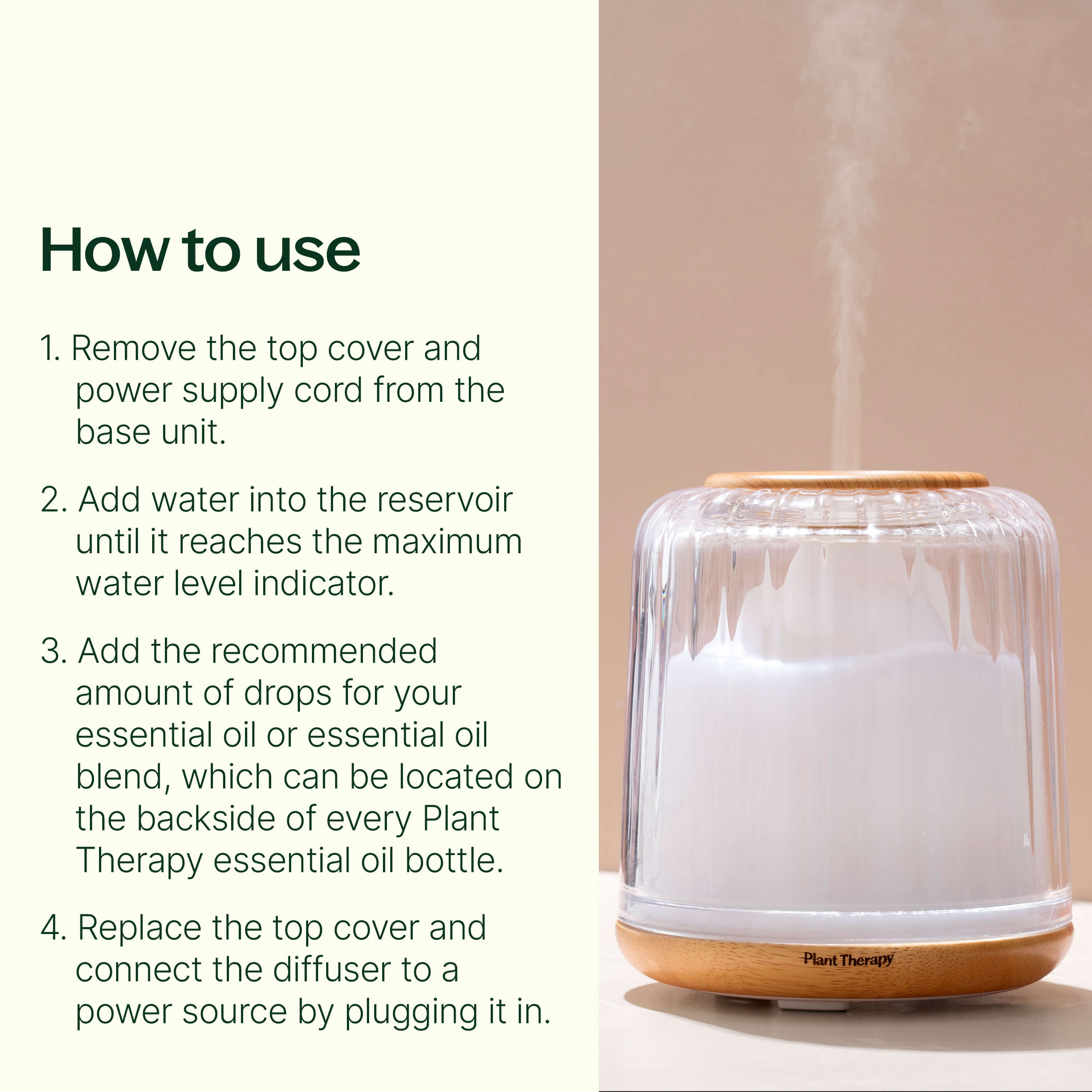 Serenity Glass Diffuser - My American Goods
