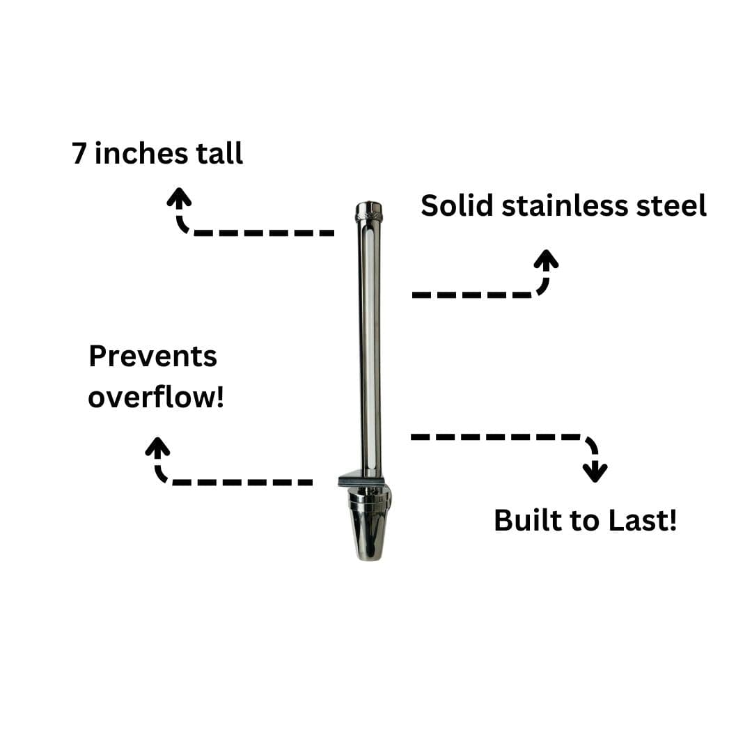 Sertodo Sertodo Sight Tube Stainless Steel Spigot For Water Dispenser