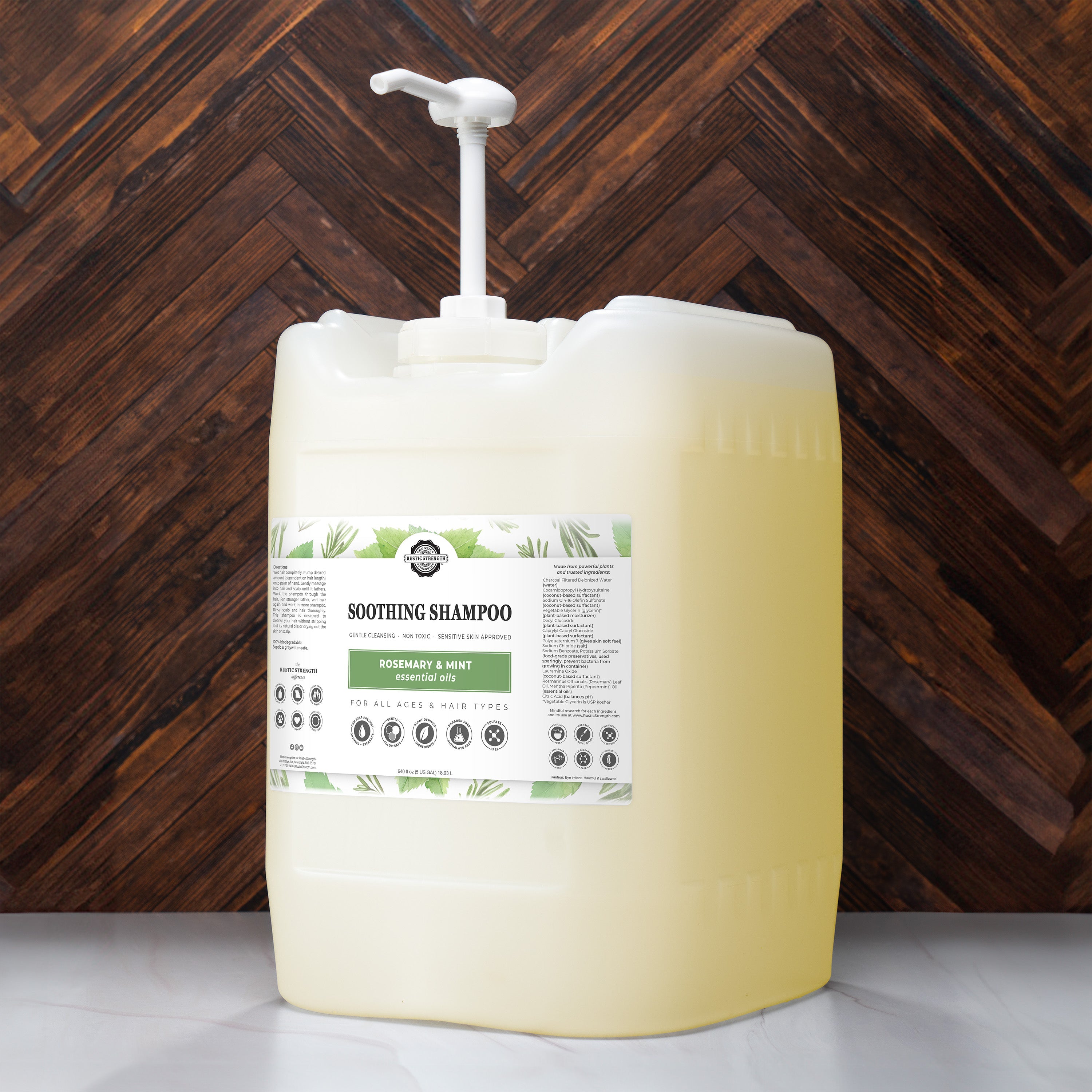 Soothing Shampoo | Rosemary & Mint