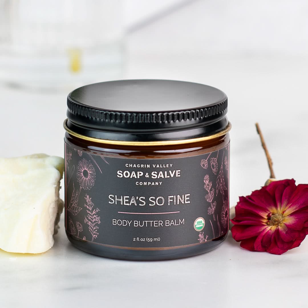 Chagrin Valley Soap & Salve Body Balm 2 fl oz Jar Body Balm: Shea&