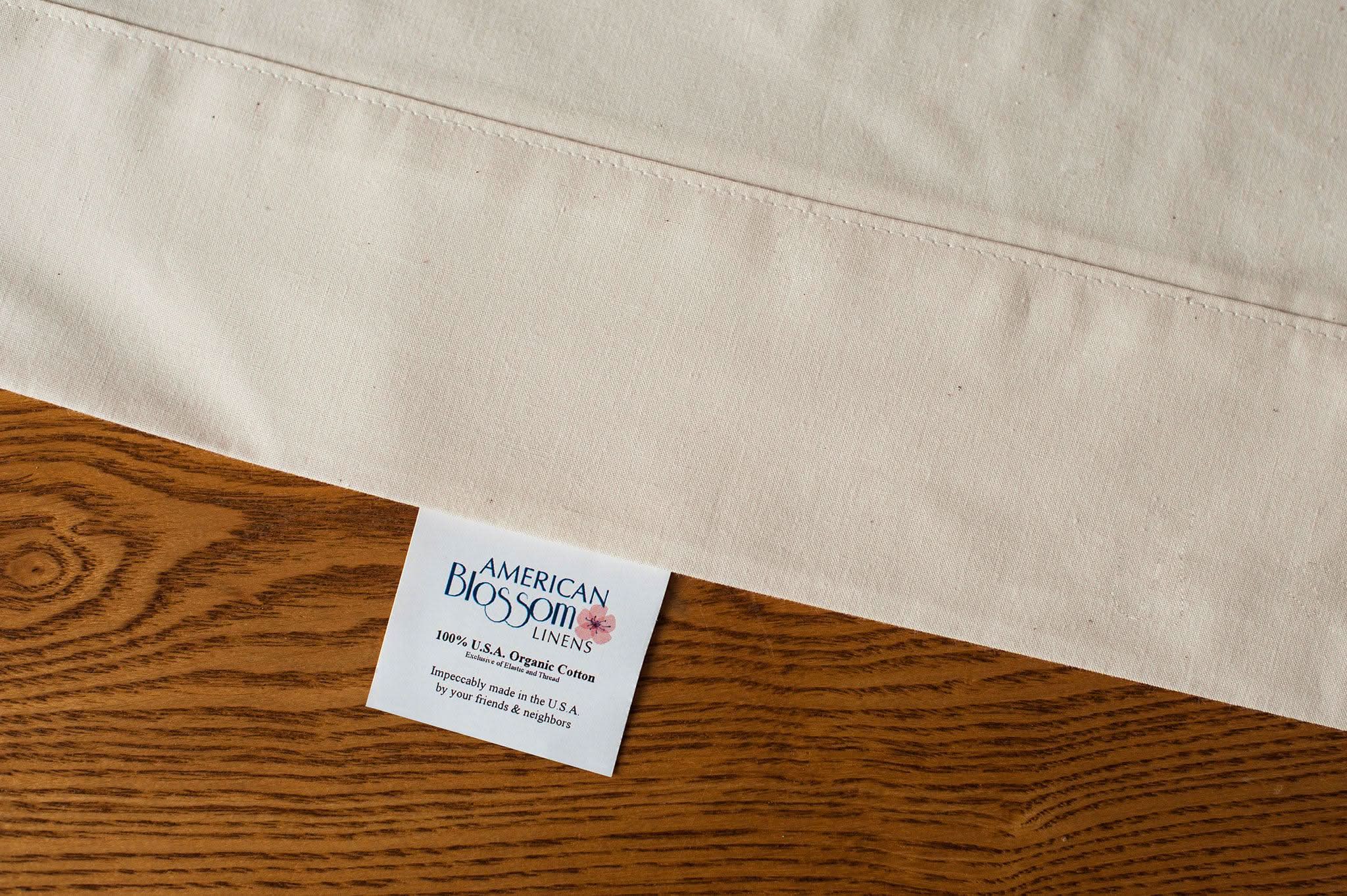 Natural Cotton Bed Pillowcases - My American Goods