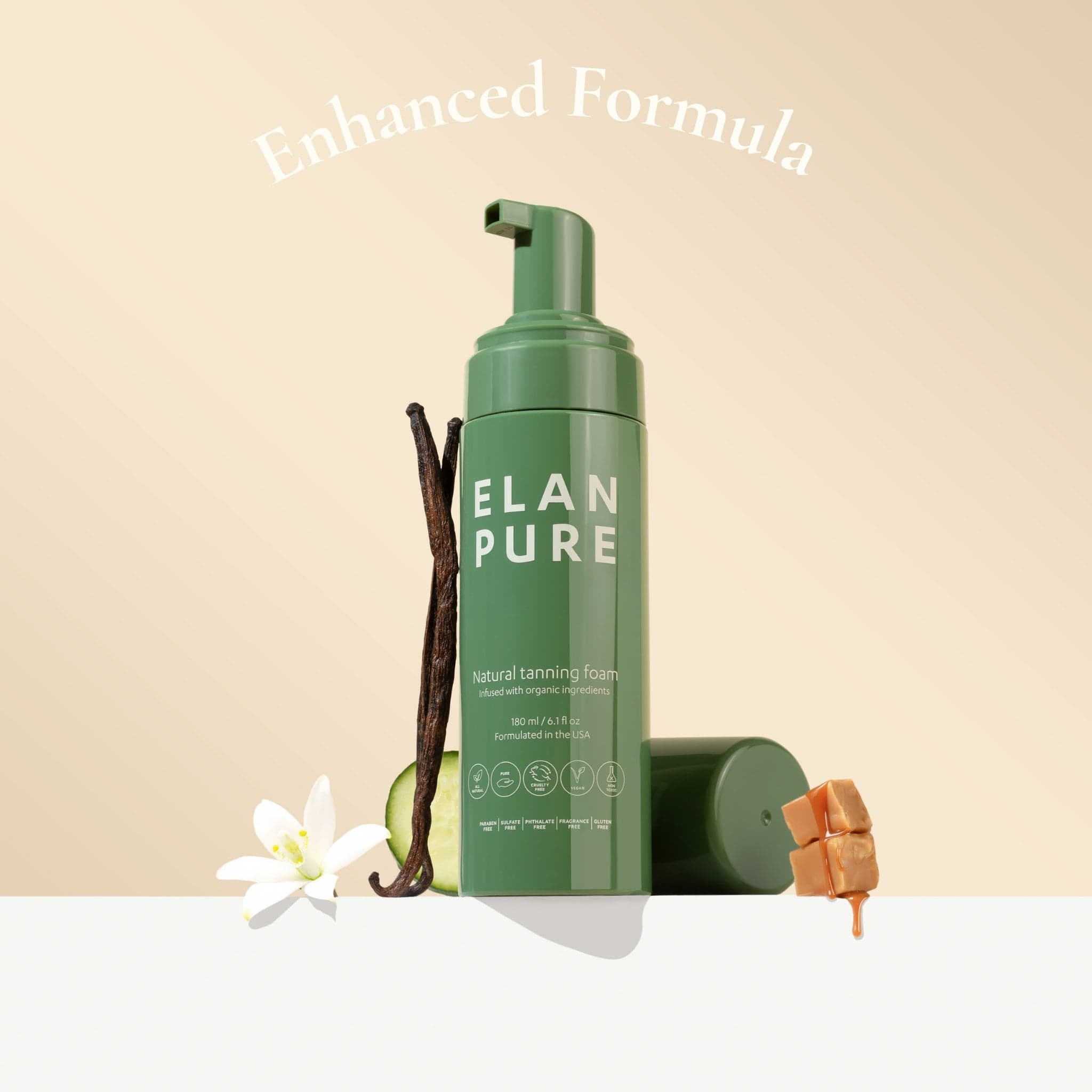 Elan Pure Beauty & Personal Care - Skincare - Tanning Oils & Self-Tanners - Body Self-Tanners Non-Toxic Self-Tanner