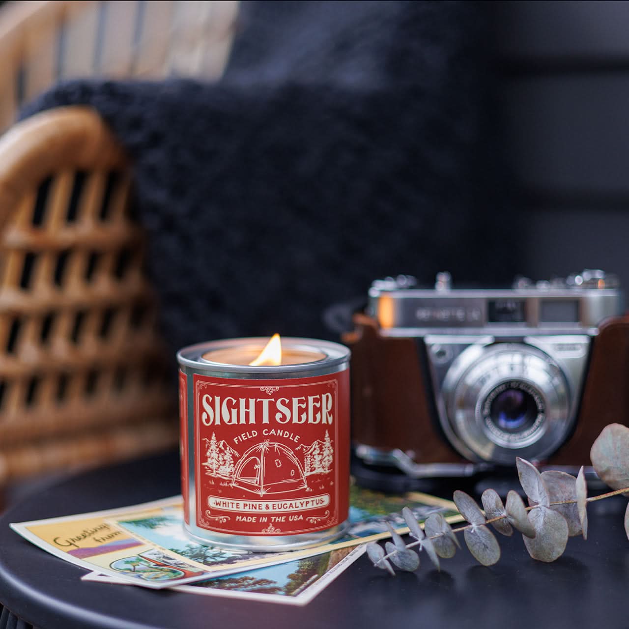 Good & Well Supply Co Candles Half Pint / 8oz / Cotton Wick Sightseer Field Candle