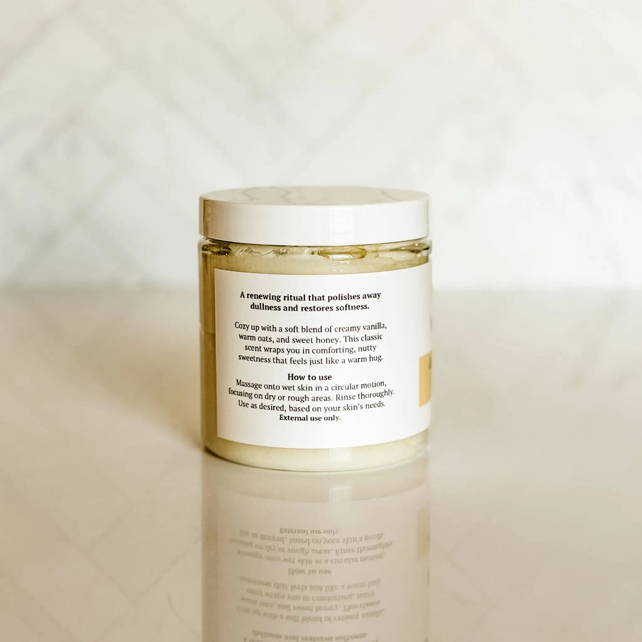 Simply Stated Creations Exfoliants Oatmeal Milk + Honey Body Polish