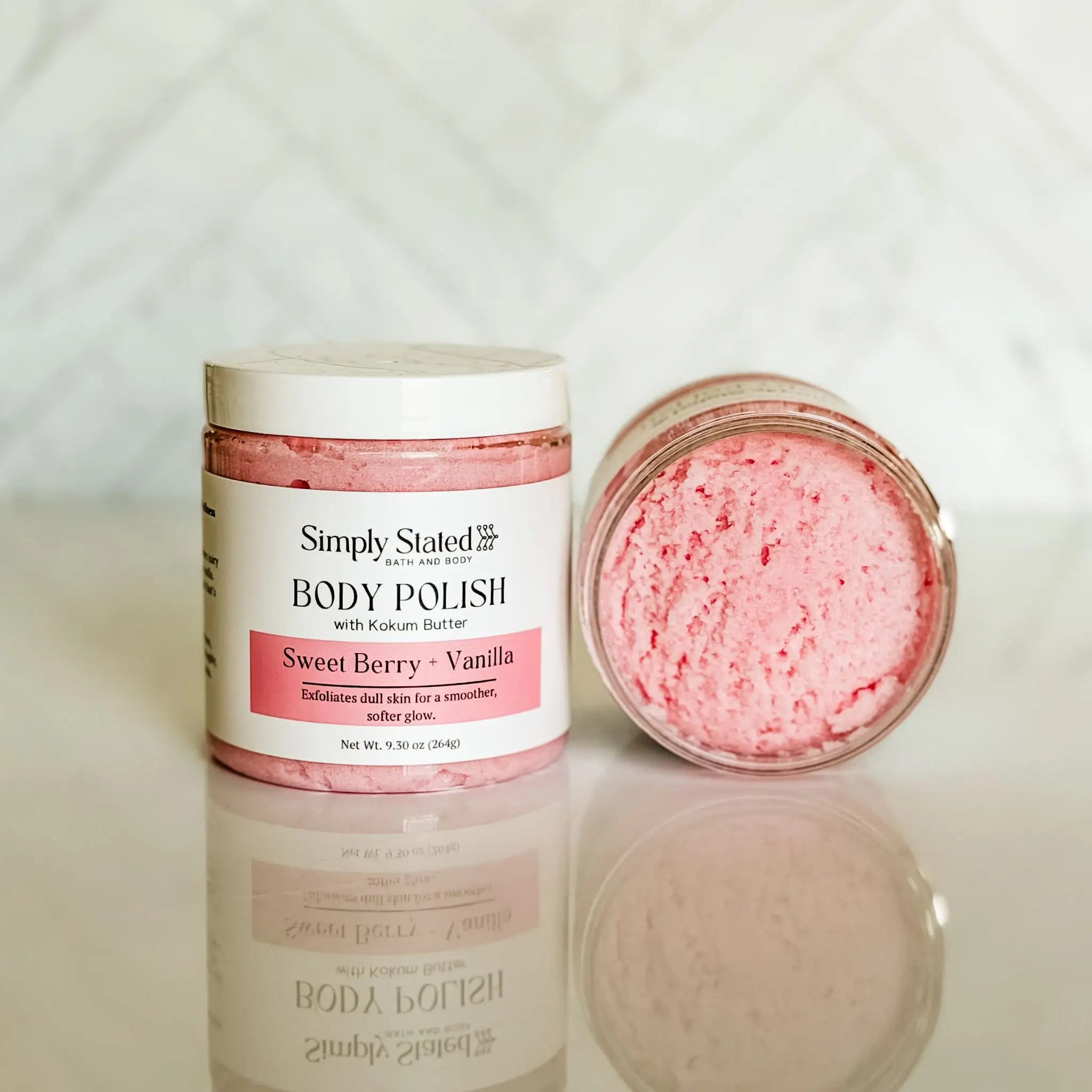 Simply Stated Creations Exfoliants Sweet Berry + Vanilla Body Polish