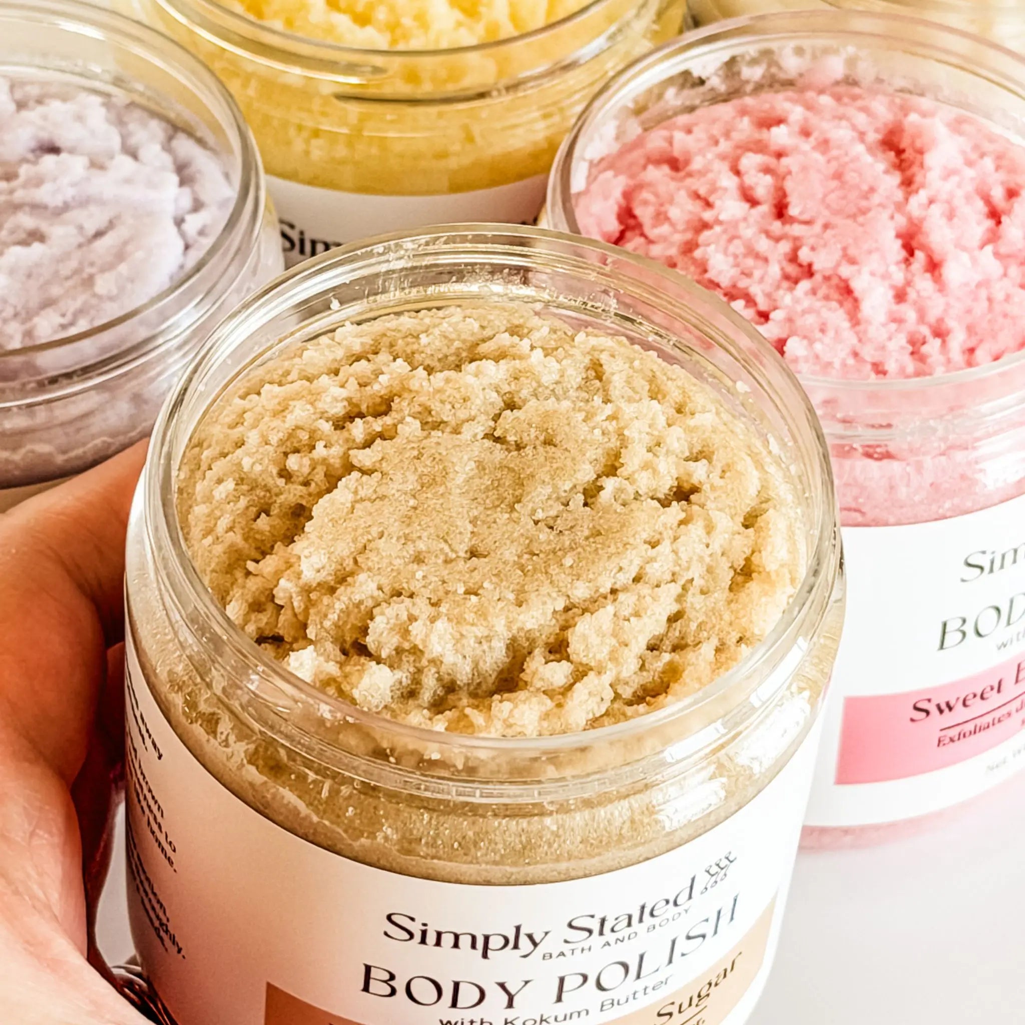 Simply Stated Creations Exfoliants Warm Vanilla + Sugar Body Polish