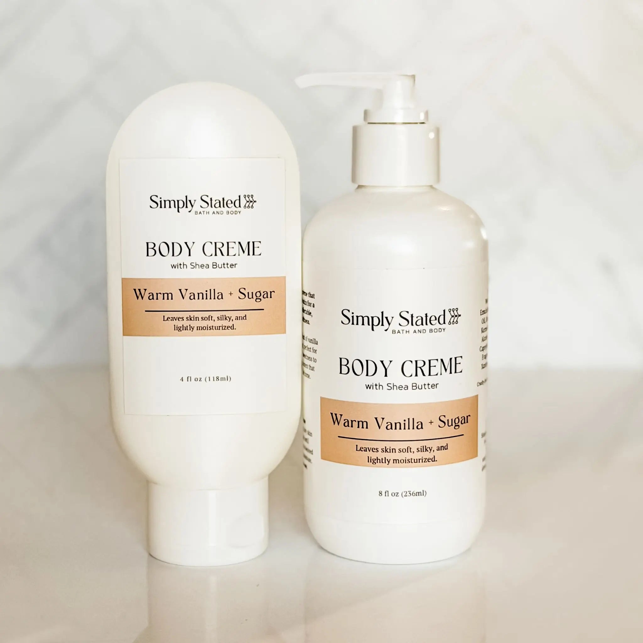 Simply Stated Creations Moisturizers Warm Vanilla + Sugar Body Creme