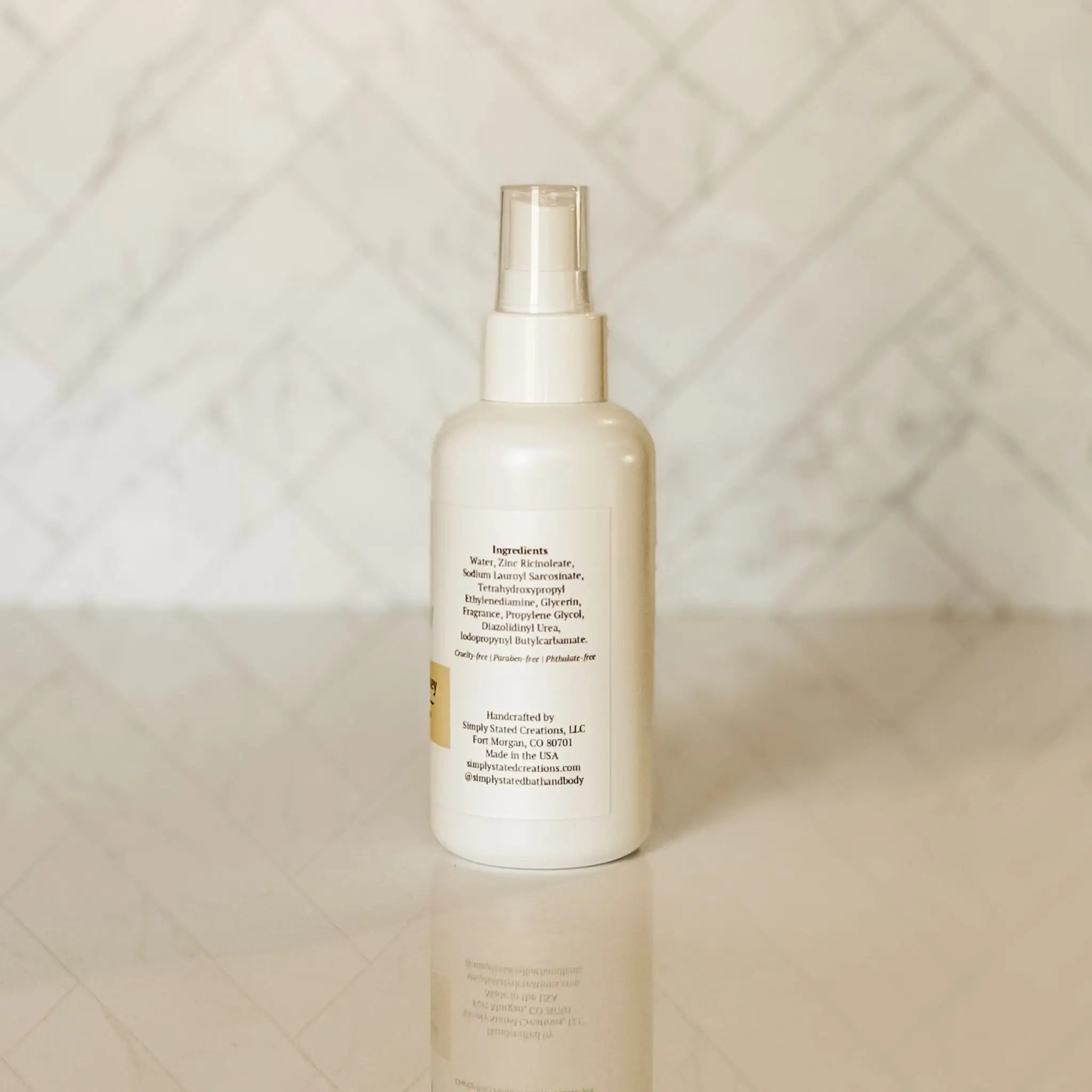 Simply Stated Creations Body Sprays Oatmeal Milk + Honey Body Spray