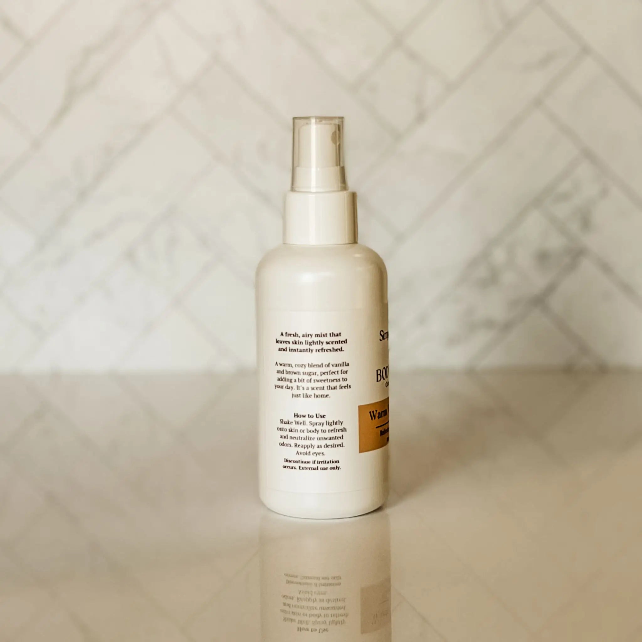 Warm Vanilla + Sugar Body Spray