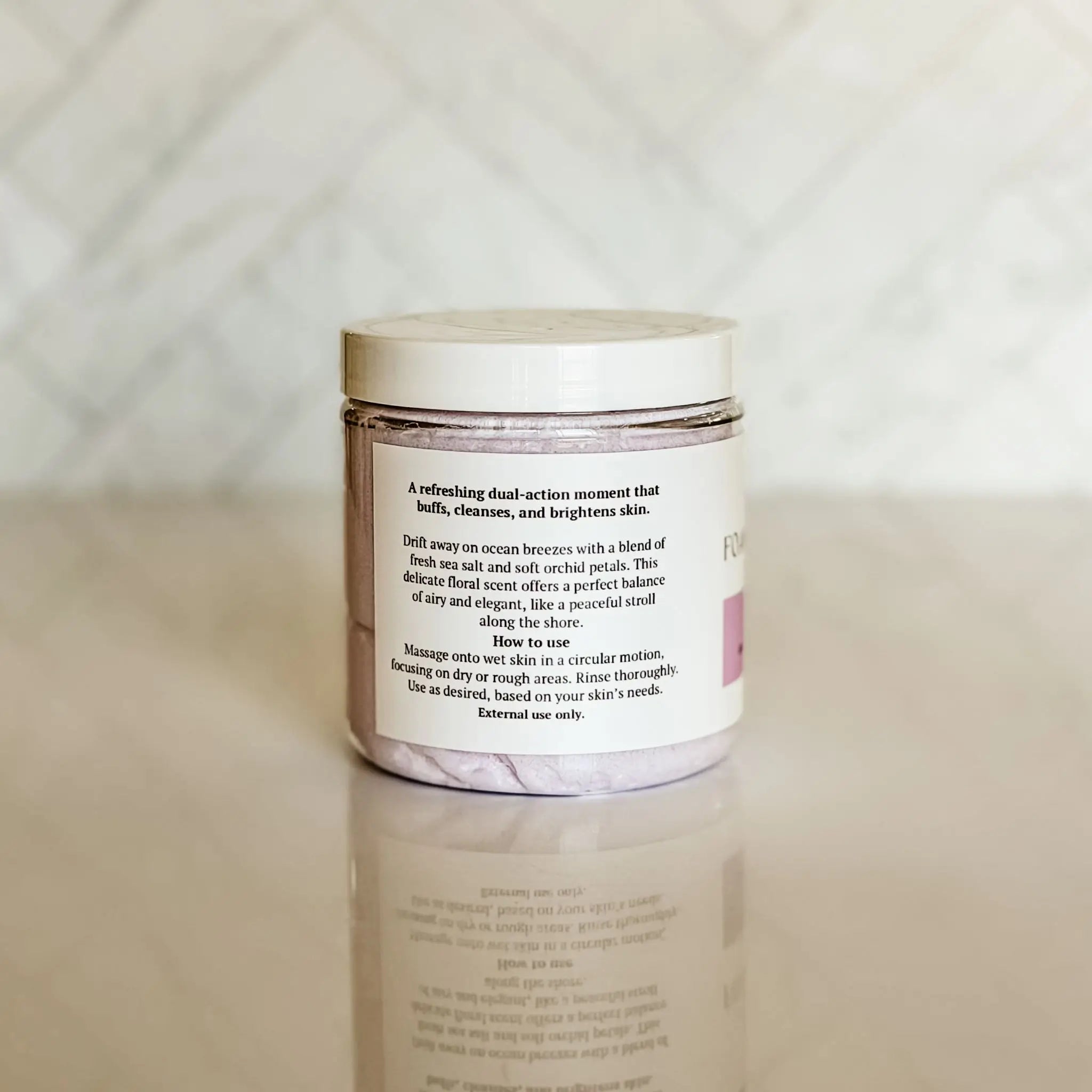 Simply Stated Creations Exfoliants Sea Salt + Orchid Foaming Body Polish