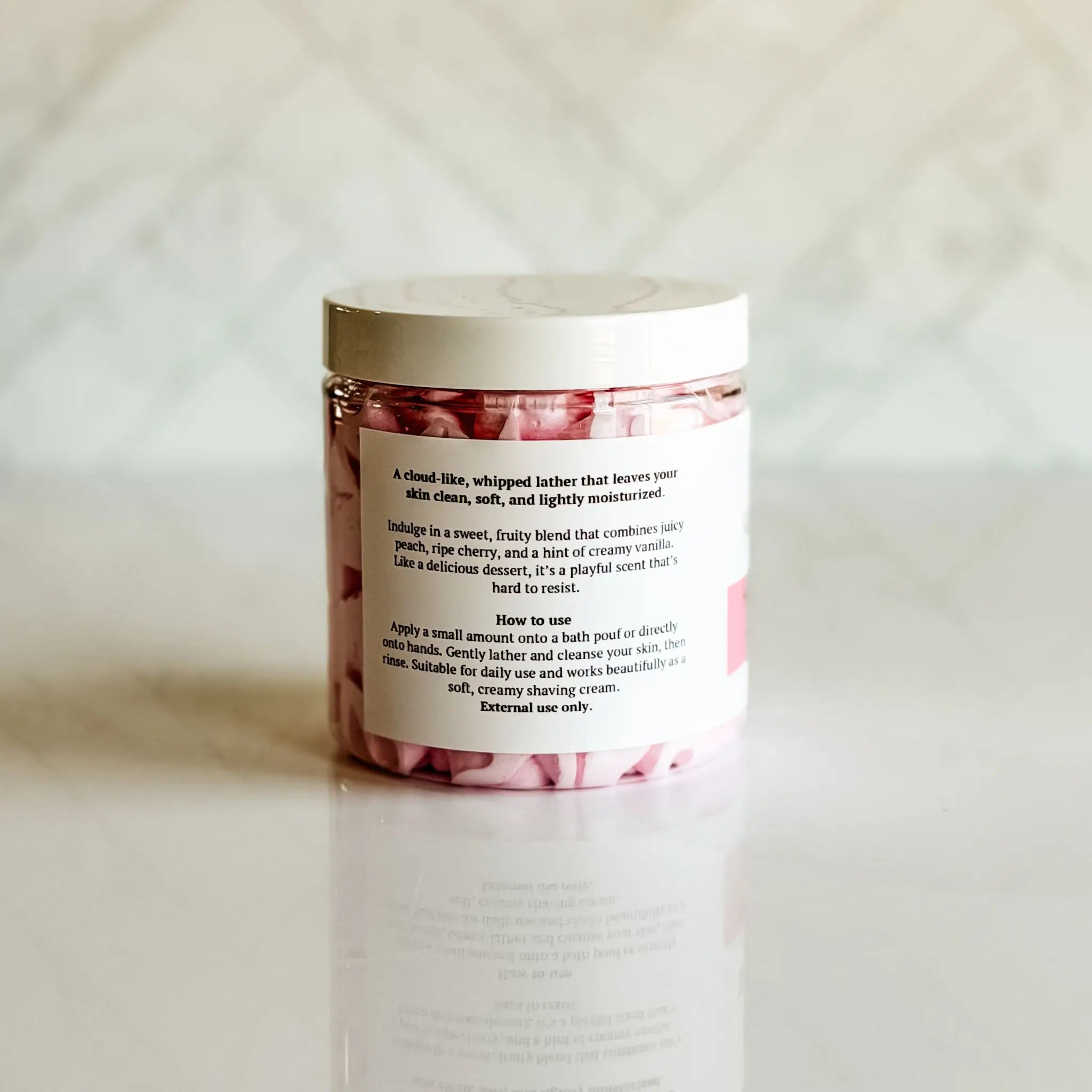 Sweet Berry + Vanilla Whipped Soap