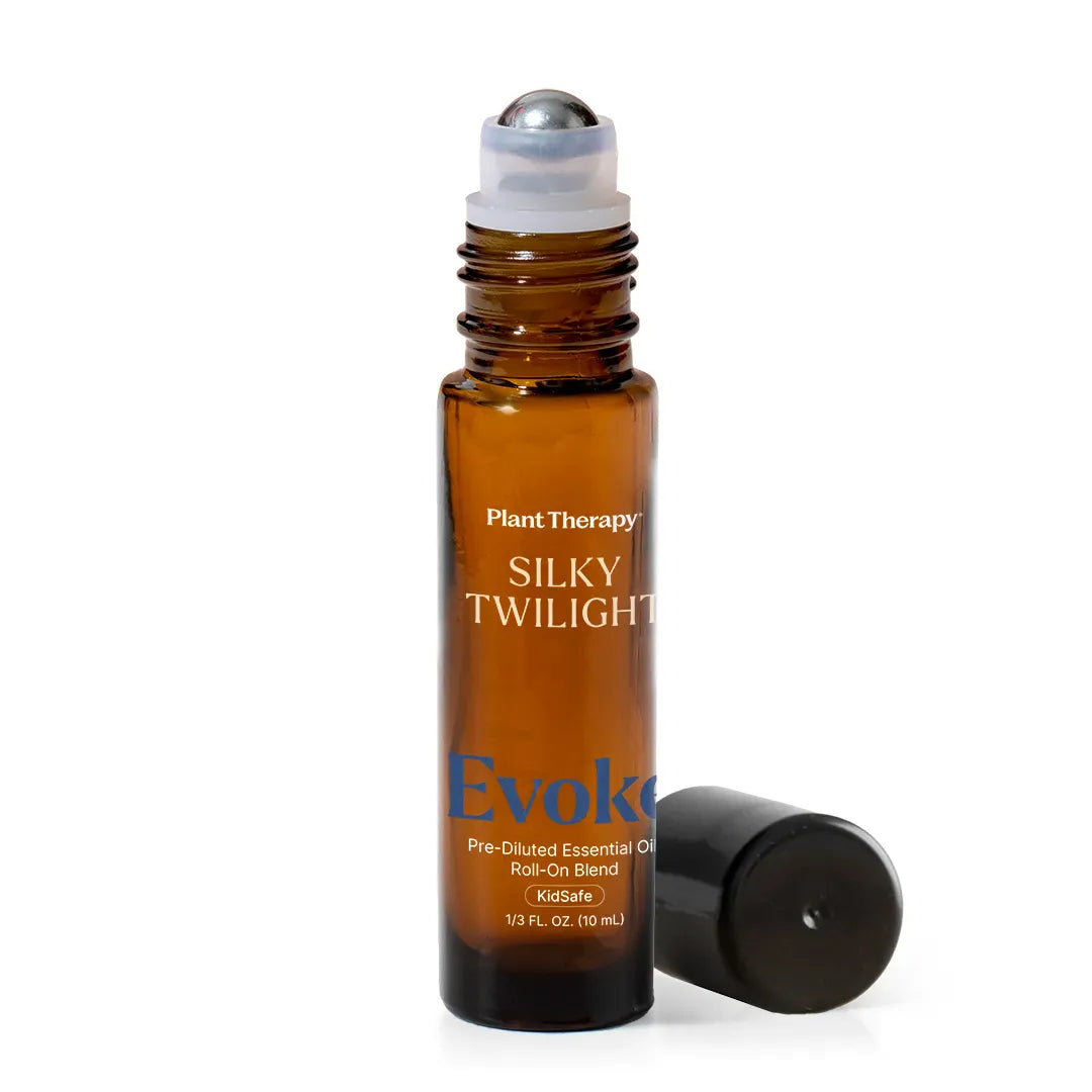 Plant Therapy Essential Oil Silky Twilight Essential Oil Blend Pre-Diluted Roll-On