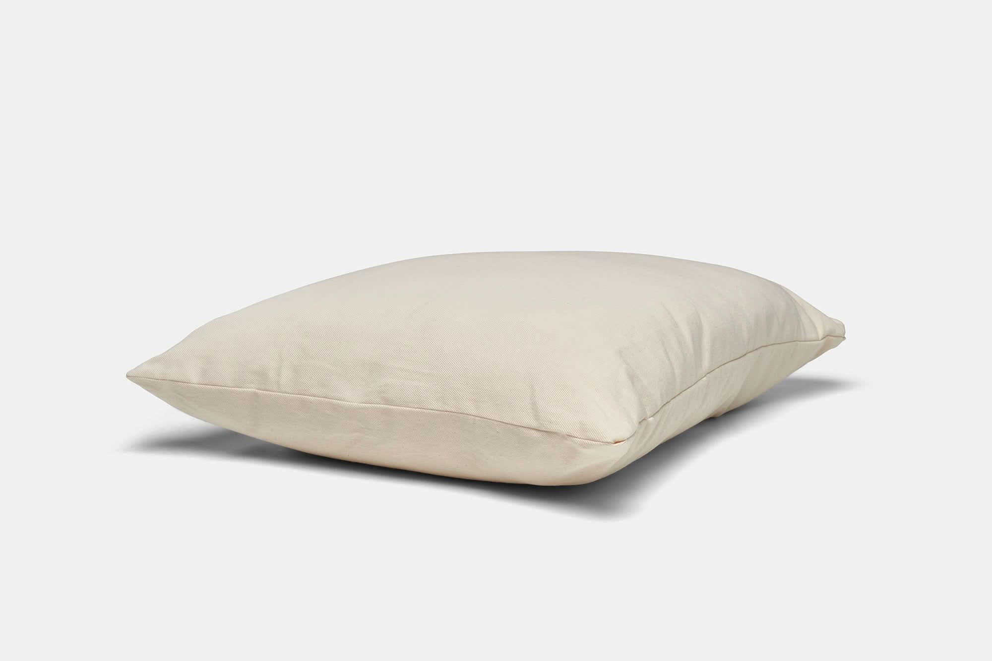 Natural Cotton Pillow With Wool Filling - My American Goods