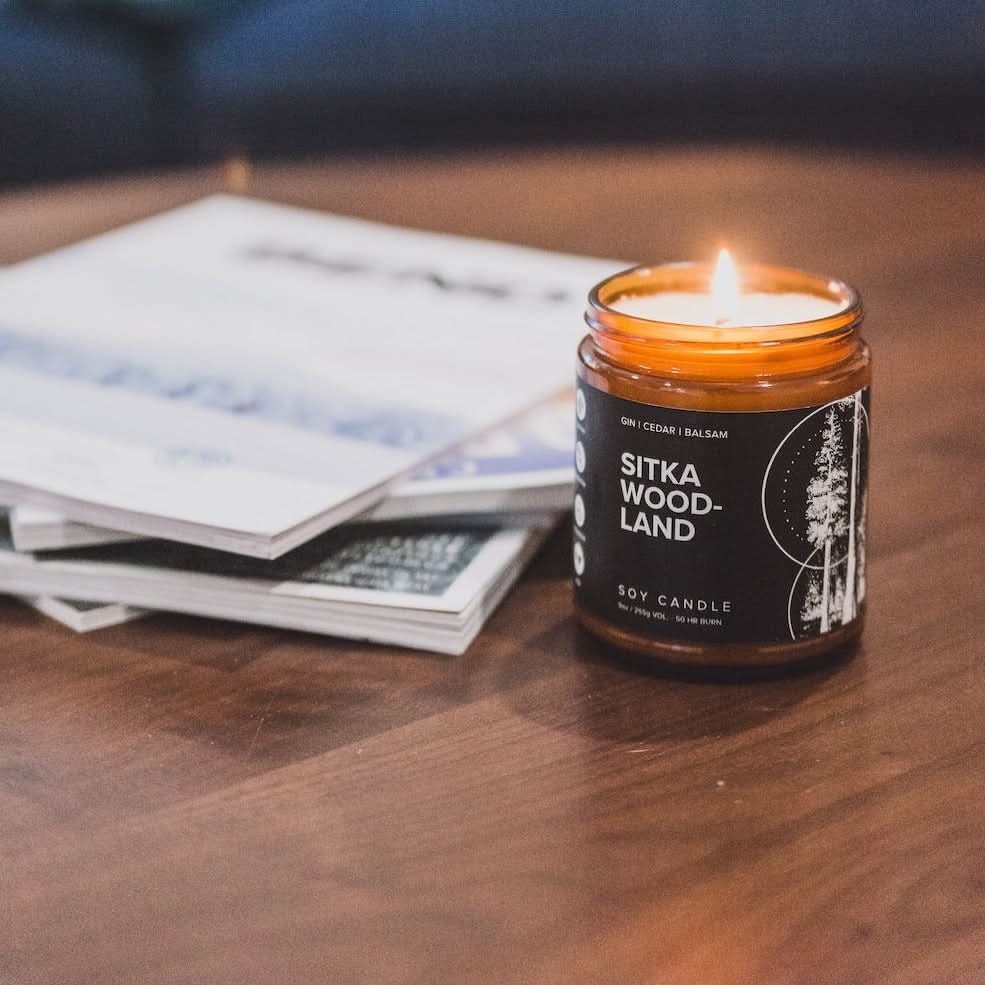 Sitka Woodland Soy Candle - My American Goods