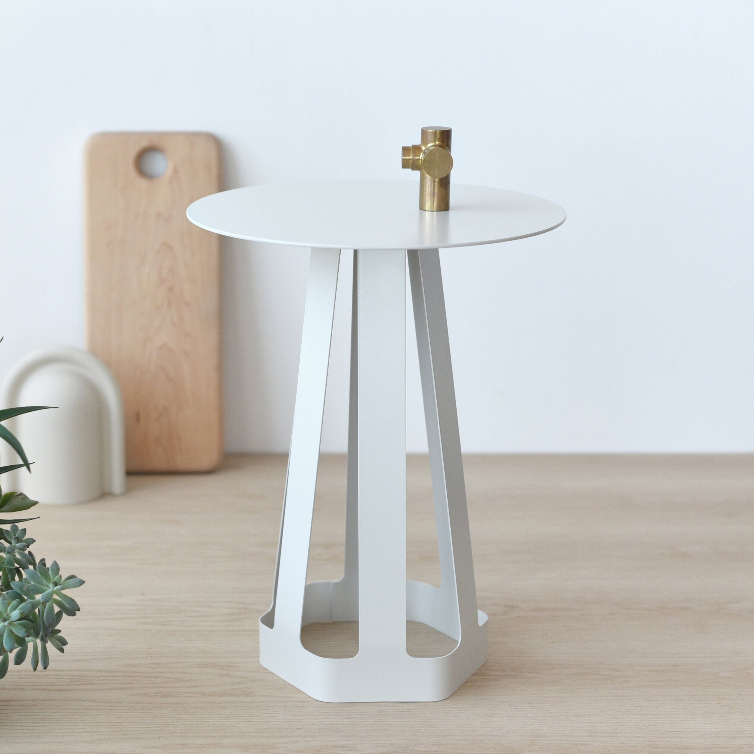 Misewell Tables White Sixagon