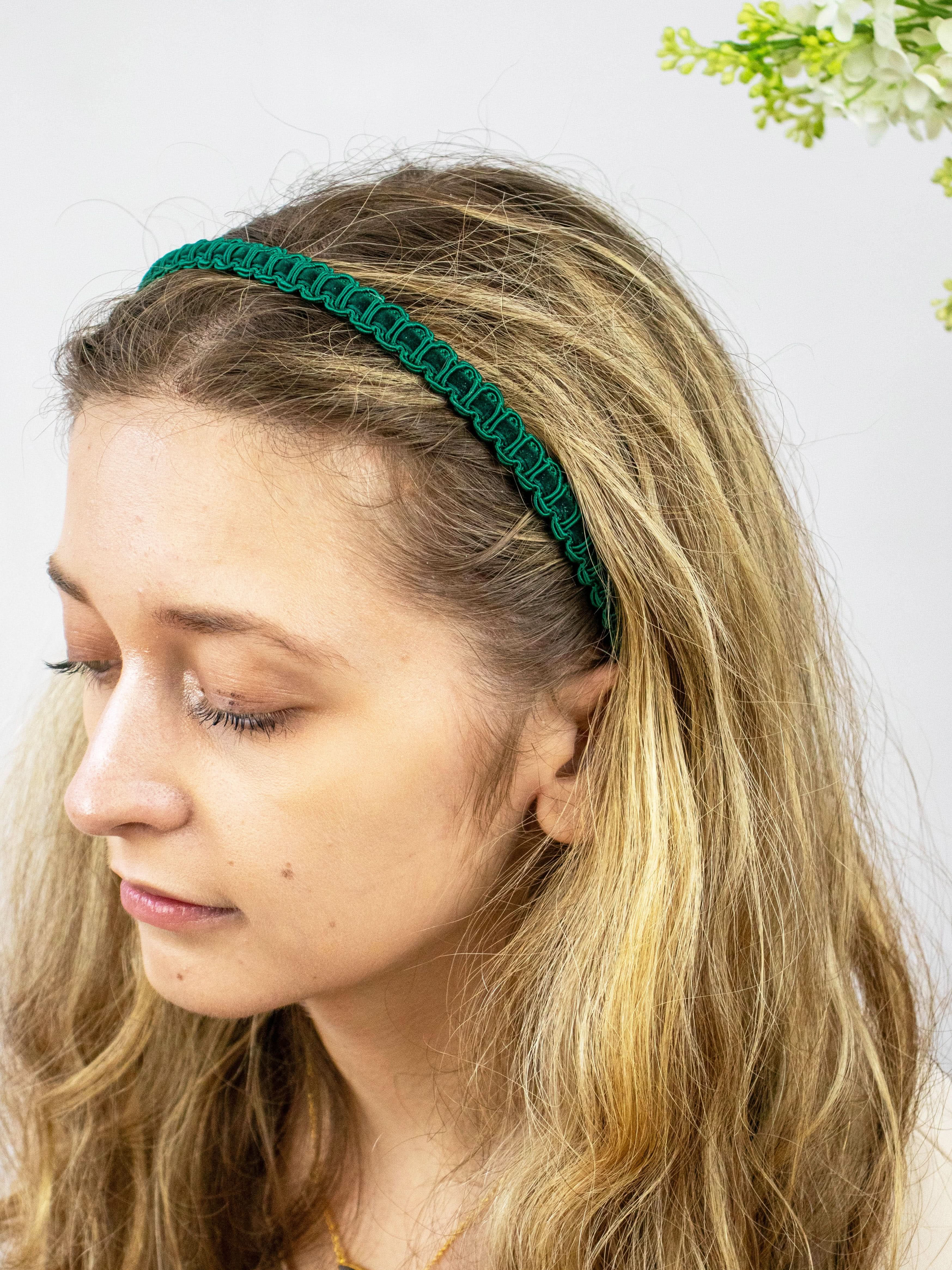 Winter Velvets Skinny Headbands - My American Goods