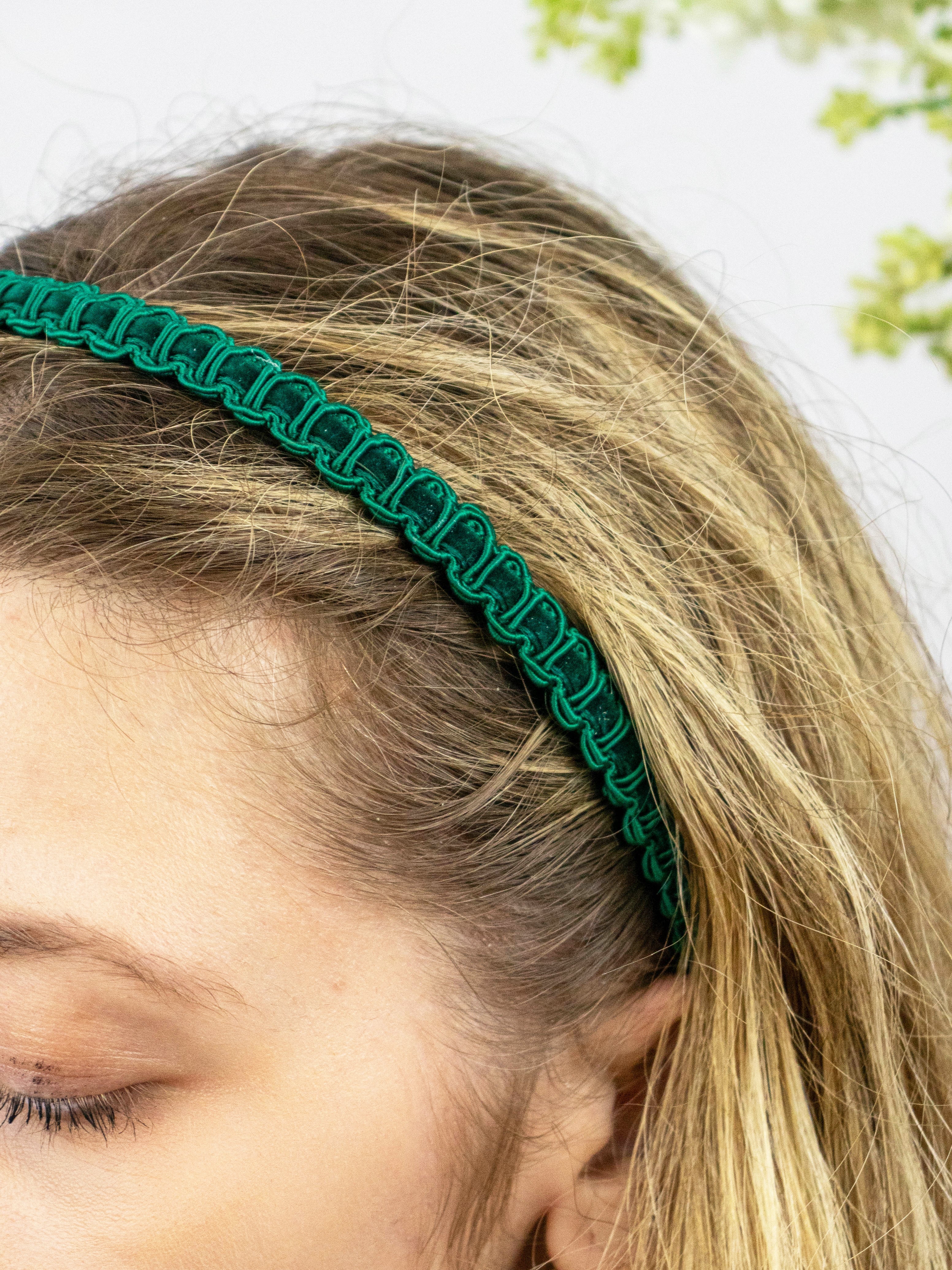 Winter Velvets Skinny Headbands - My American Goods