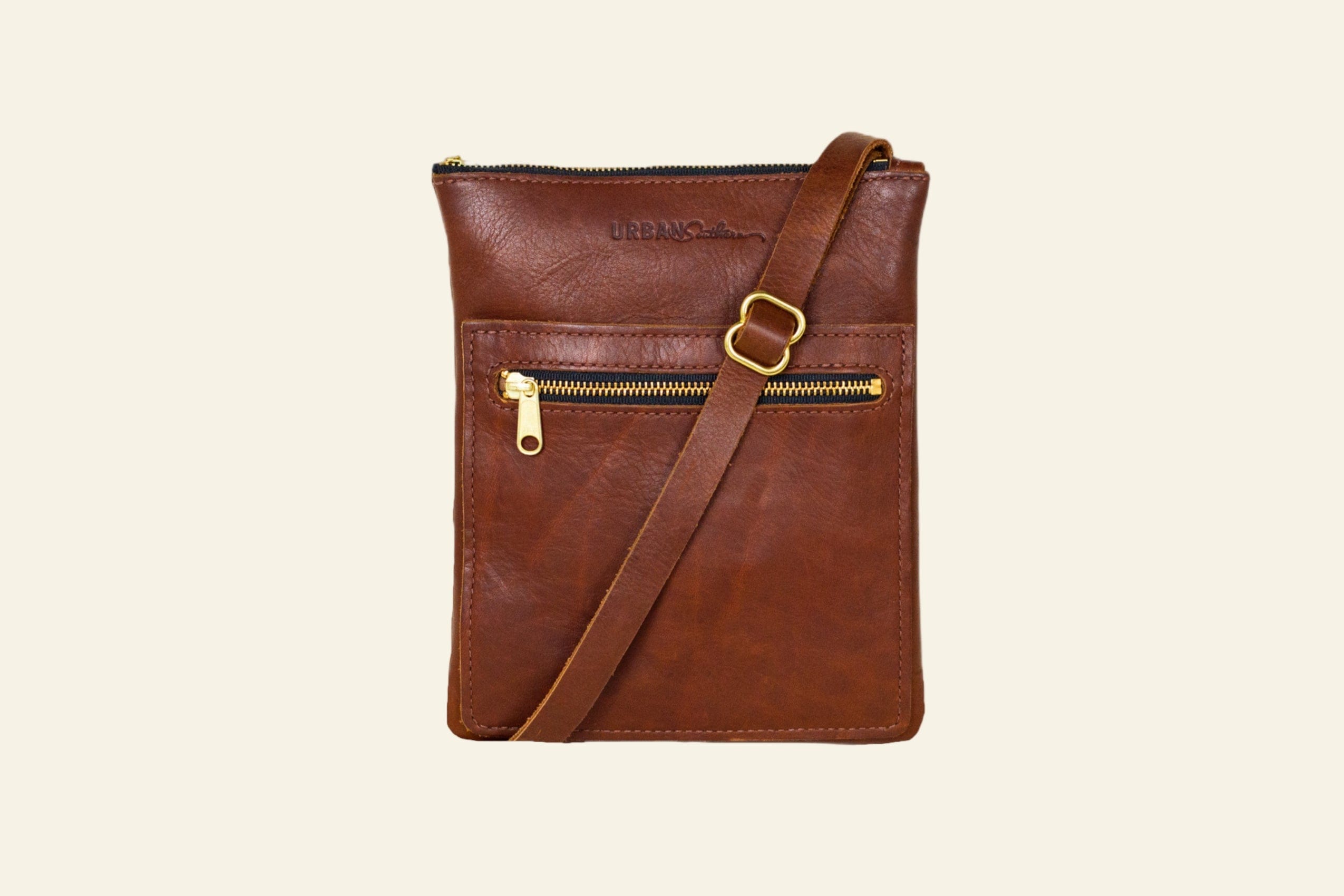 Urban Southern Bags Cognac Urban Slim Crossbody