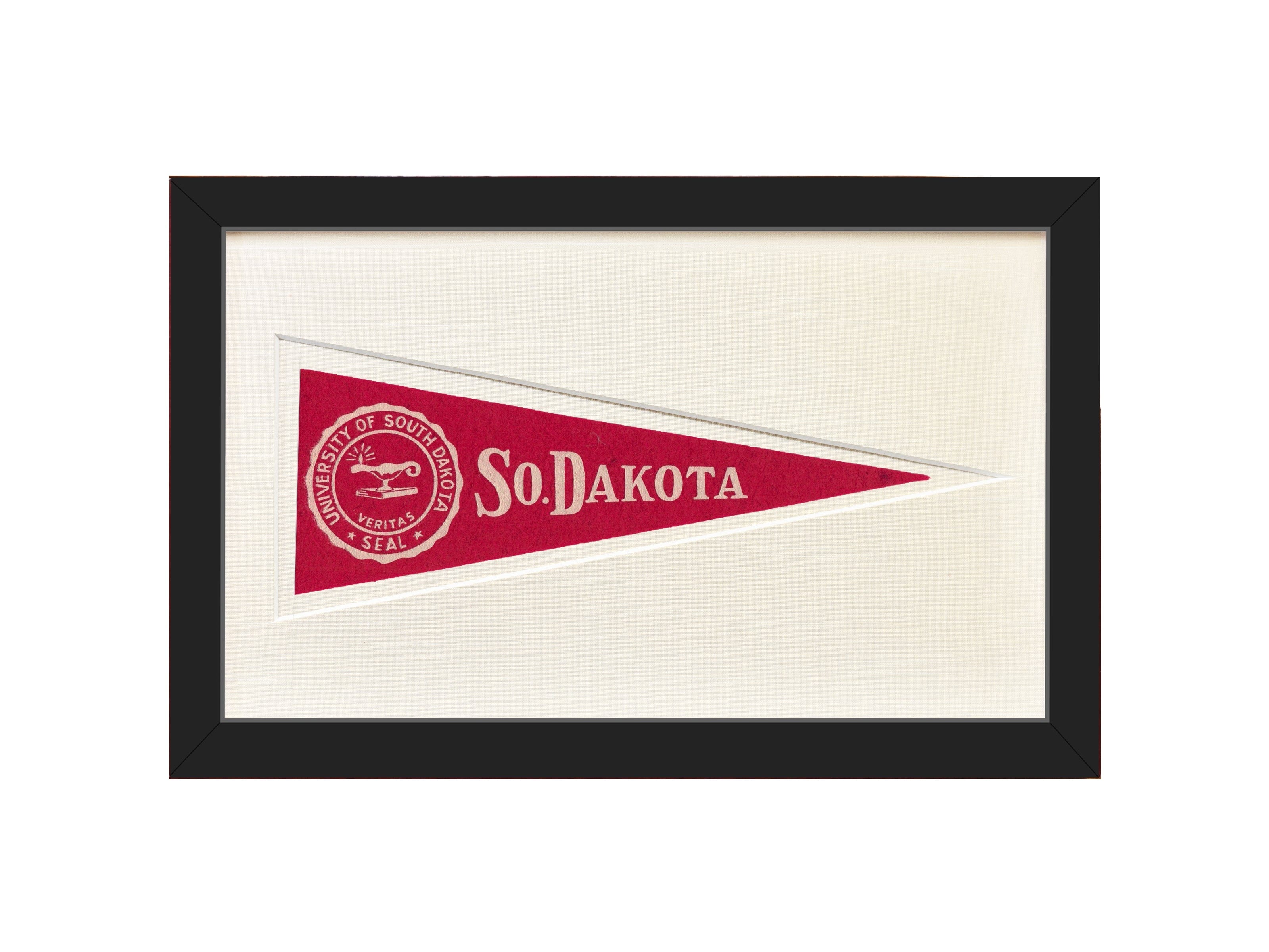 Vintage University of South Dakota Hormel Pennant - My American Goods