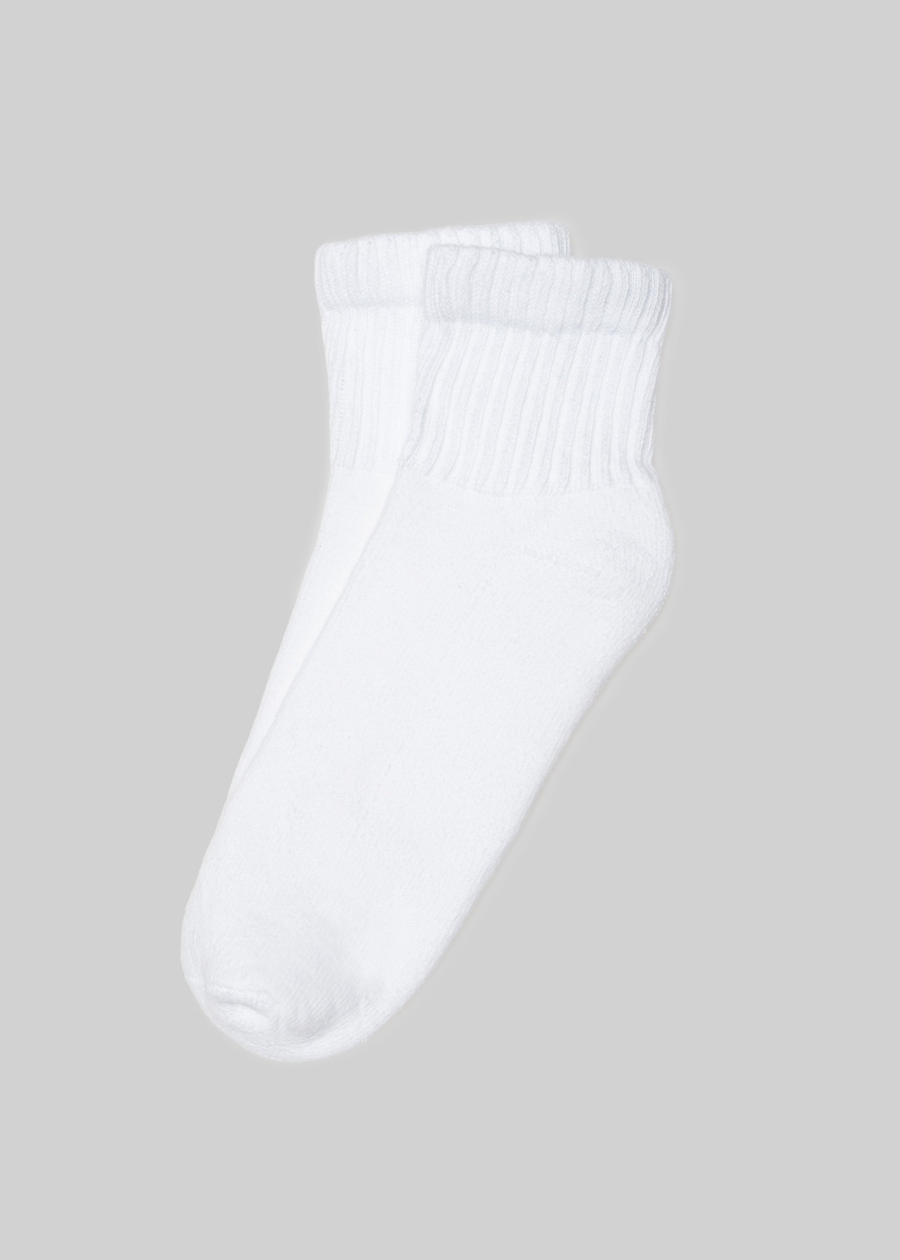 American Trench Socks white / One Size The Solids Quarter Crew