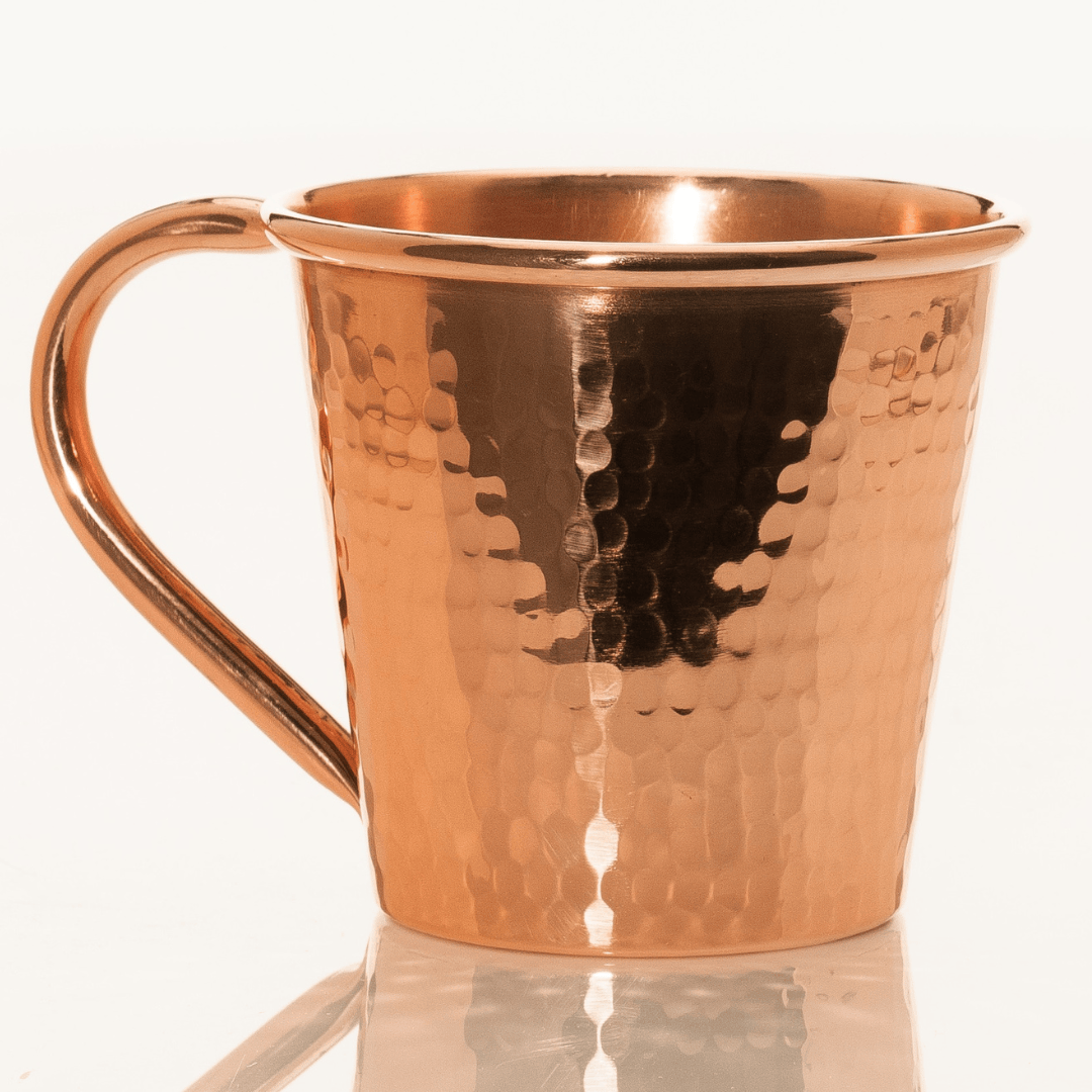 Sertodo Cups Solid Copper Mule Mug, Copper Handle, 12 oz