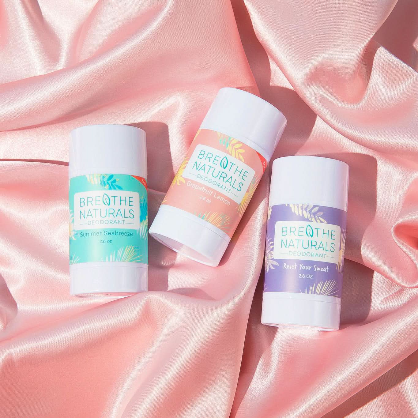 Breathe Naturals Deodorant Deodorant The Chick Pit Pack