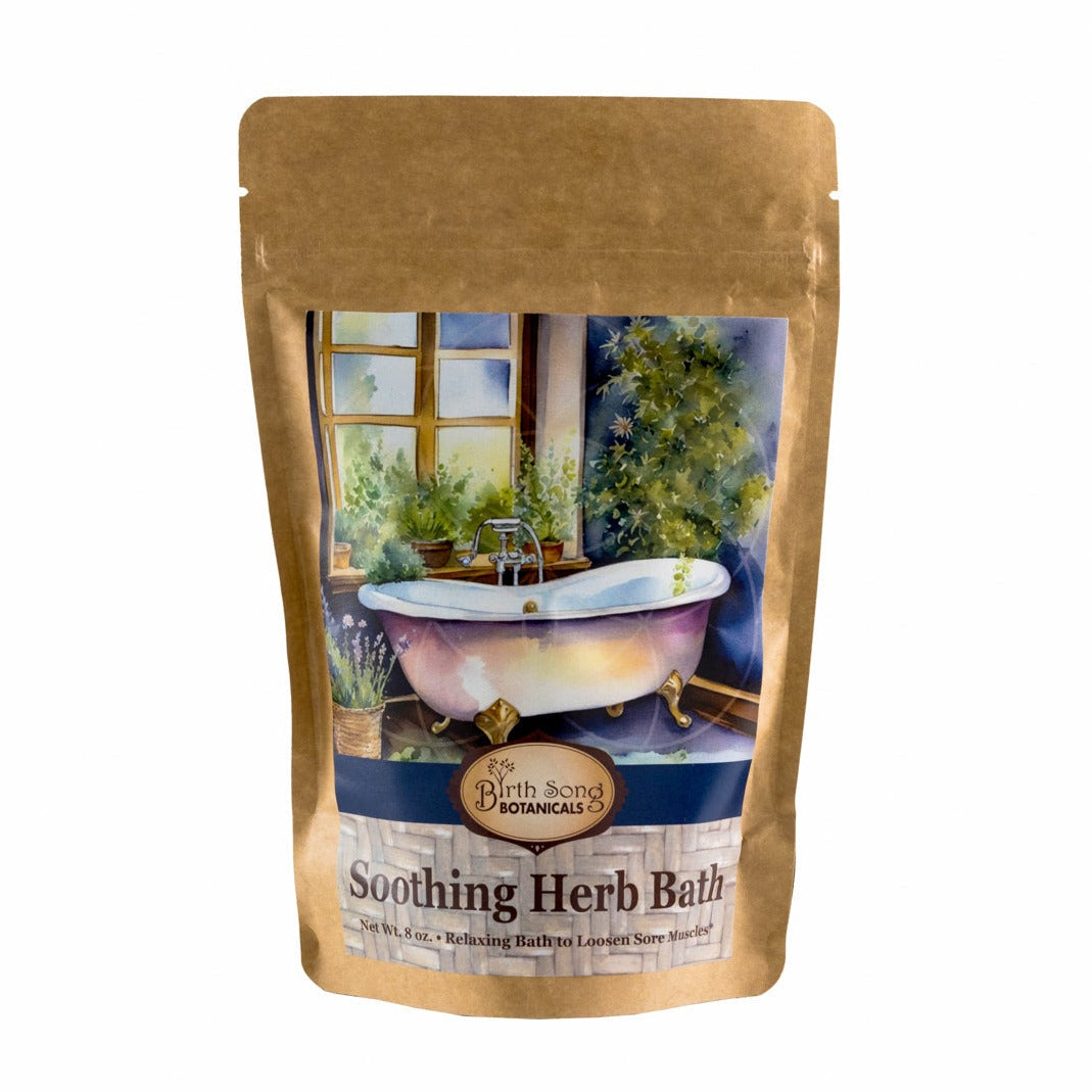 Relaxing and Soothing Herb Bath and Foot Soak, Melt Away Stress and Purify Your Energy* with Lavender and White Sage 16 oz. - My American Goods