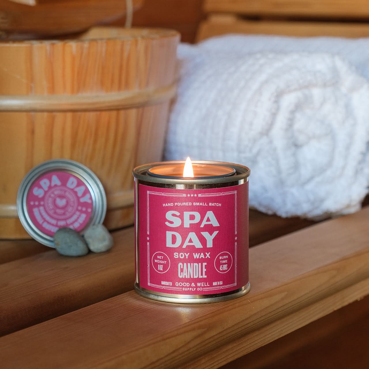 Good & Well Supply Co Candles Spa Day Happy Place Candle