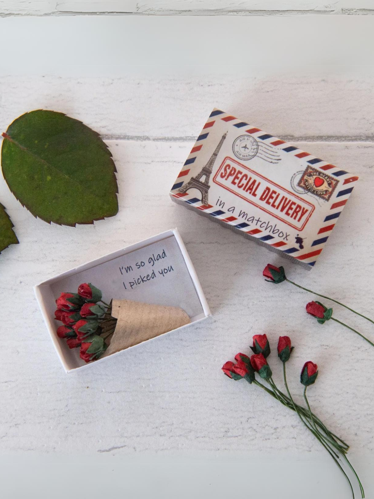 Matchbox Tiny Rose Bouquet - My American Goods