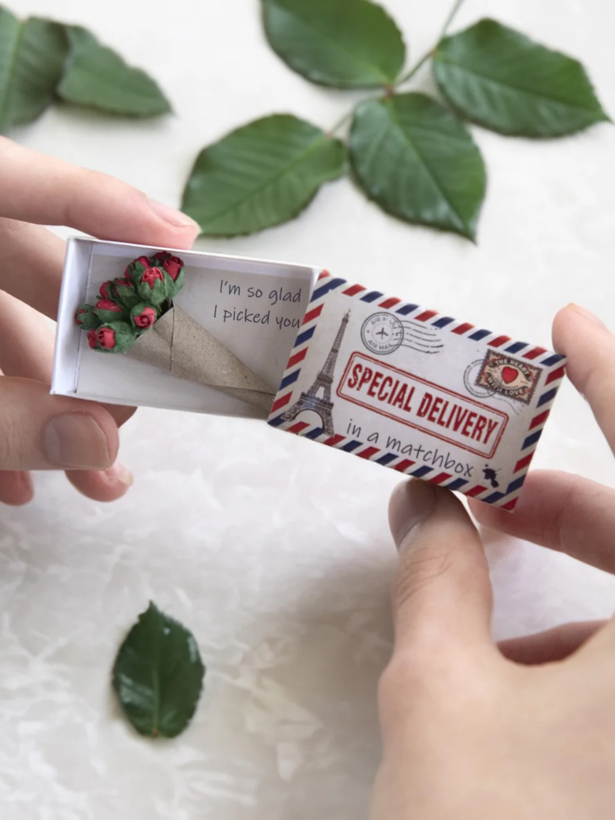 Matchbox Tiny Rose Bouquet - My American Goods