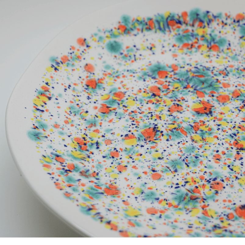 Spring Artisan Dinner Plate - My American Goods