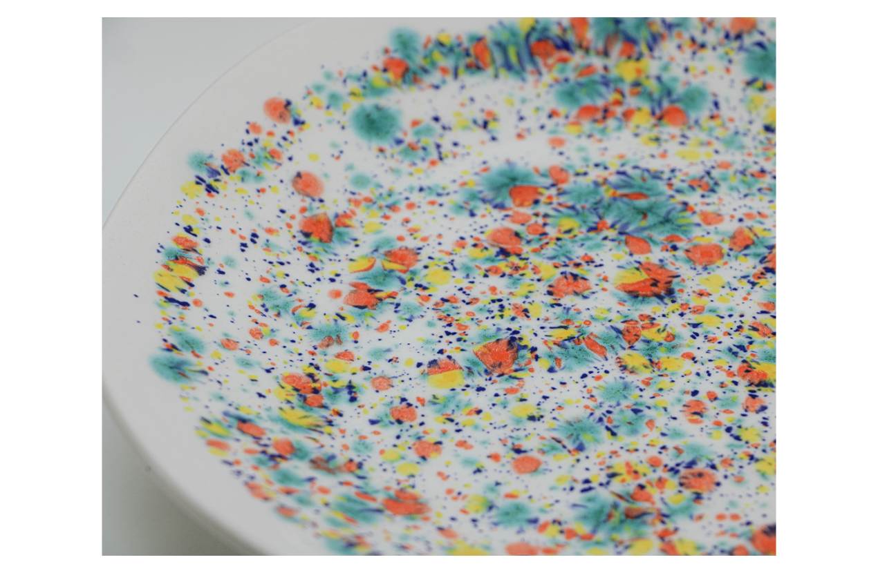 Spring Artisan Dinner Plate - My American Goods