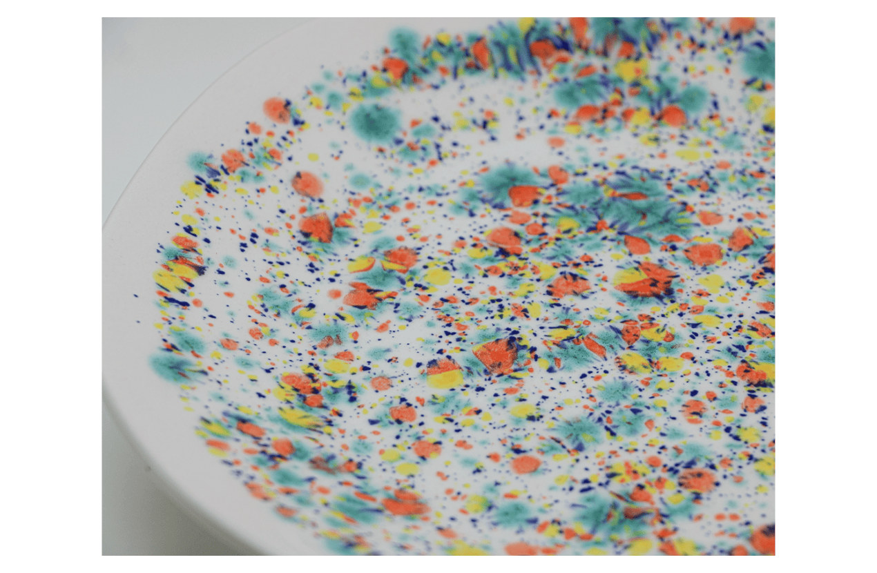 Spring Artisan Dinner Plate - My American Goods