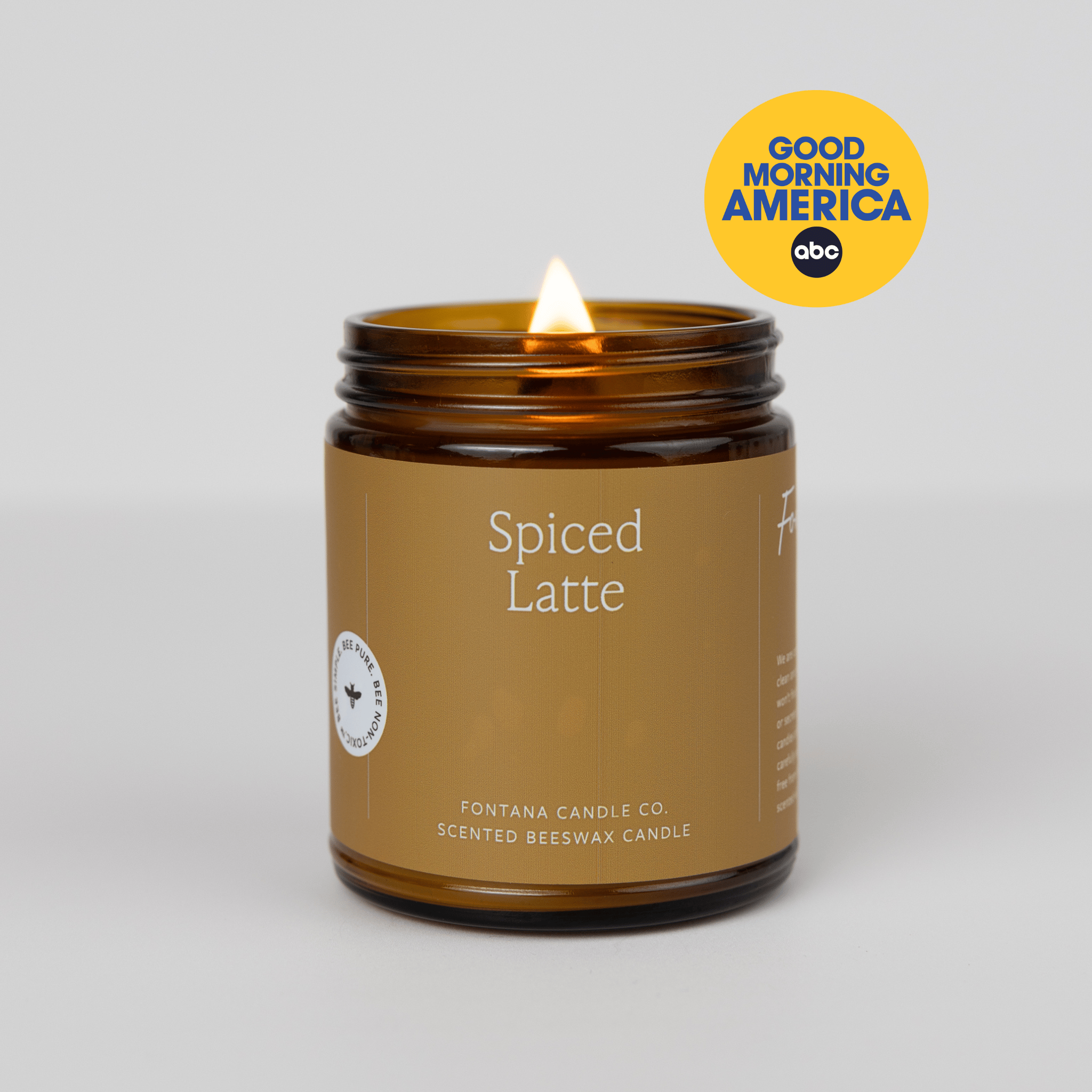 Fontana Candle Co Candles Jar Candle Spiced Latte Jar Candle