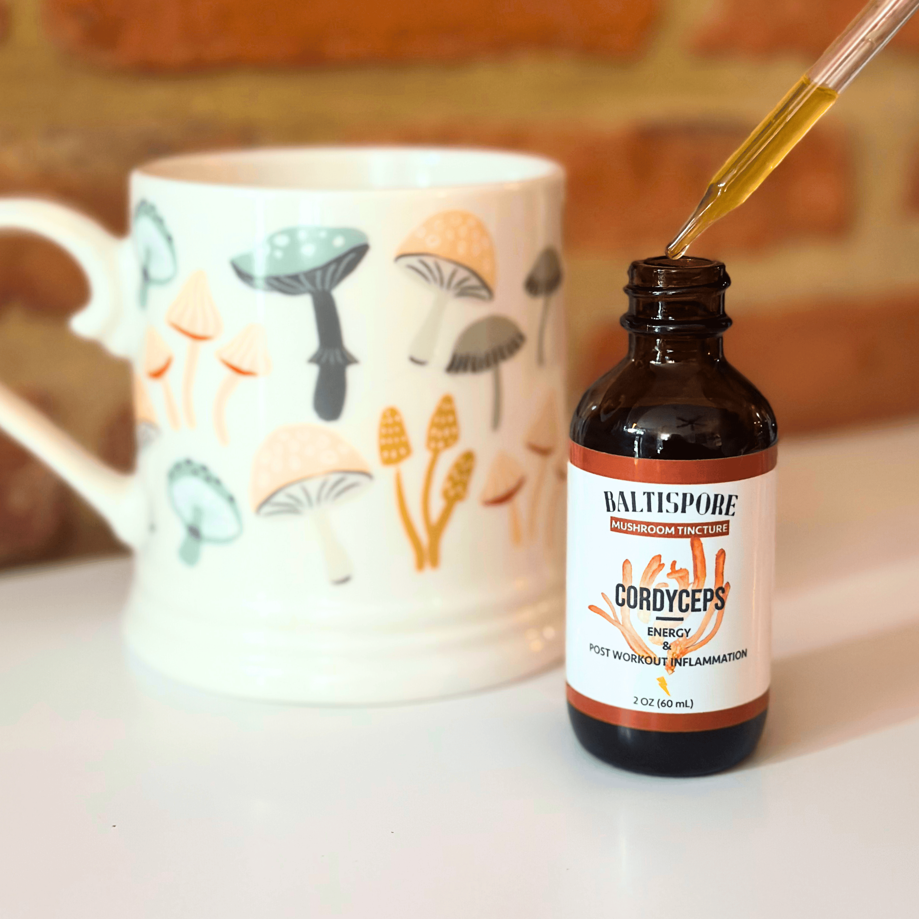 BaltiSpore Tincture Cordyceps Mushroom Tincture