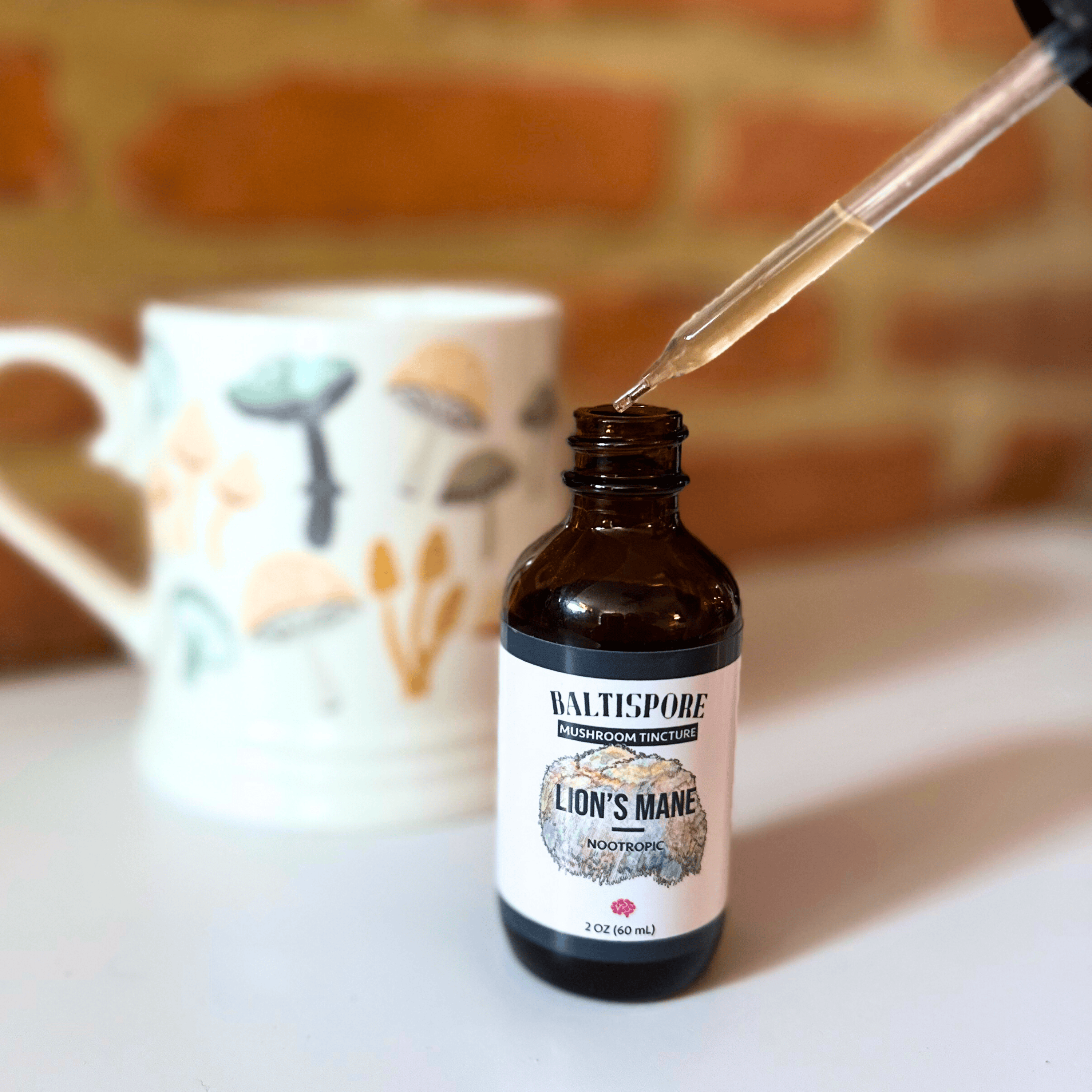 BaltiSpore Tincture Lion’s Mane Mushroom Tincture