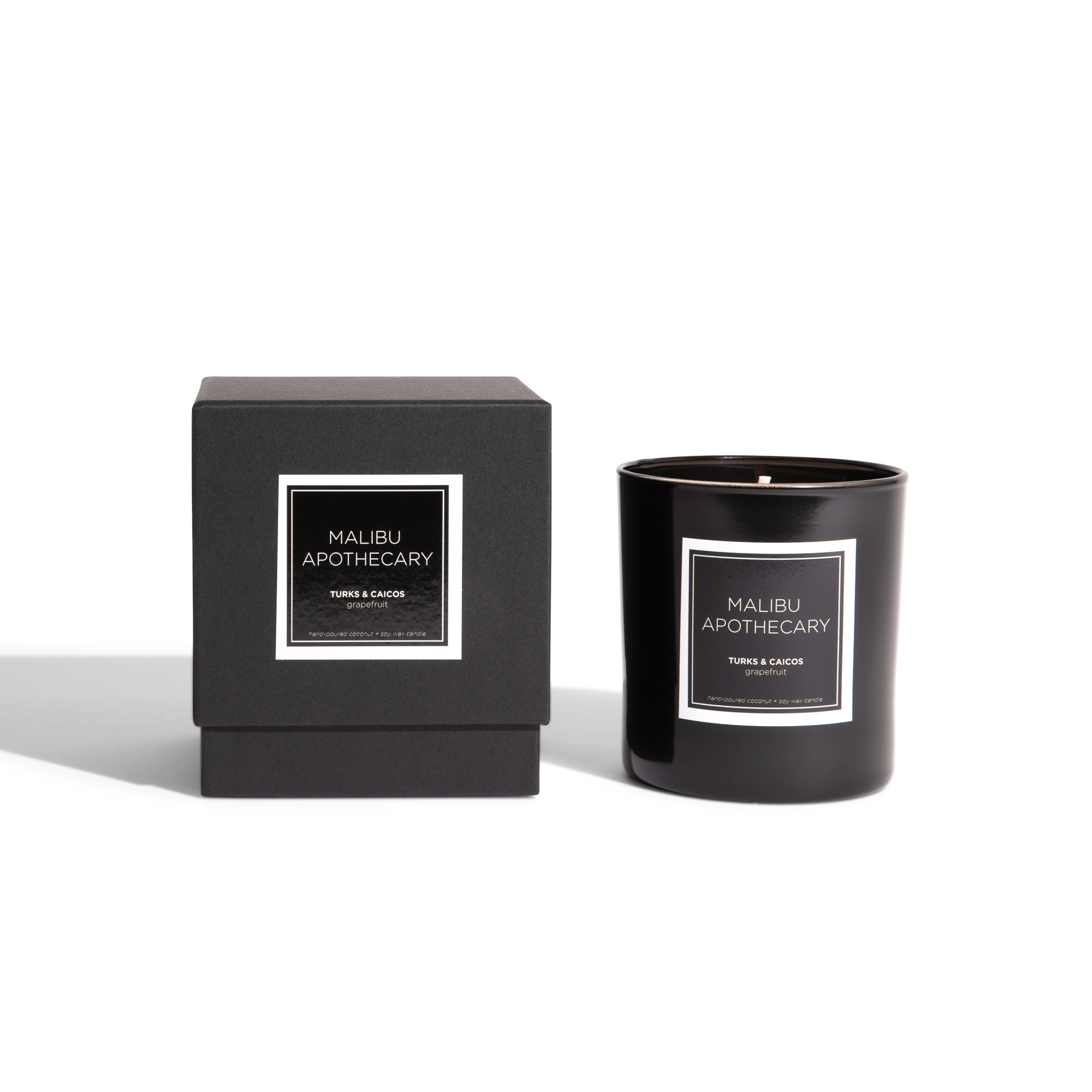 Malibu Apothecary High Gloss Black Gloss Candle