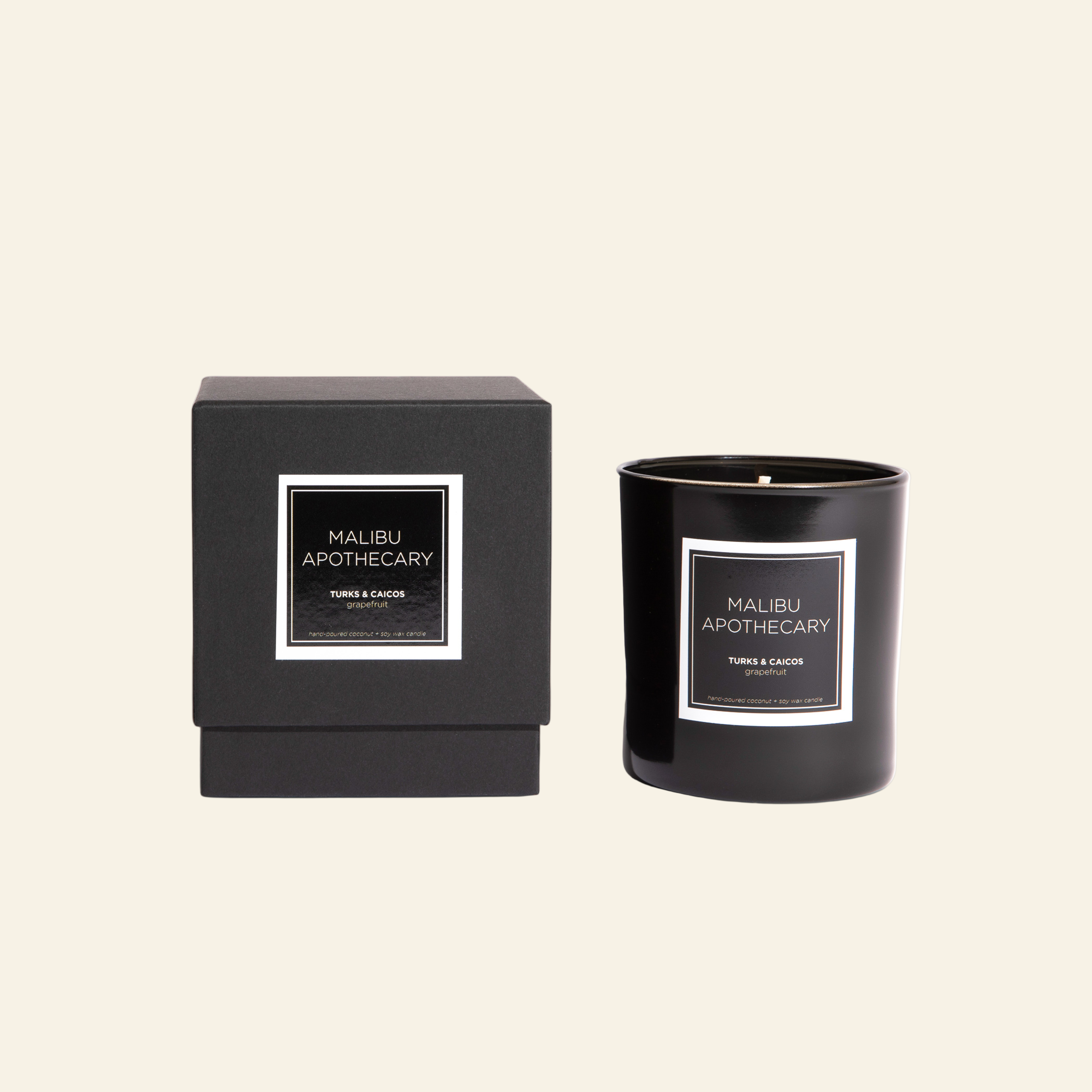 Black Gloss Candle