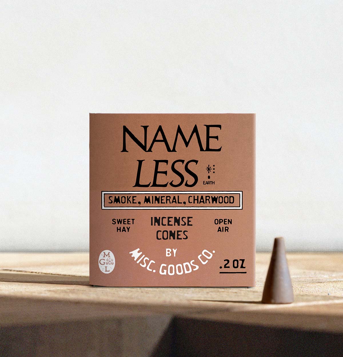 Misc. Goods Co. "Nameless Earth" Cone Incense