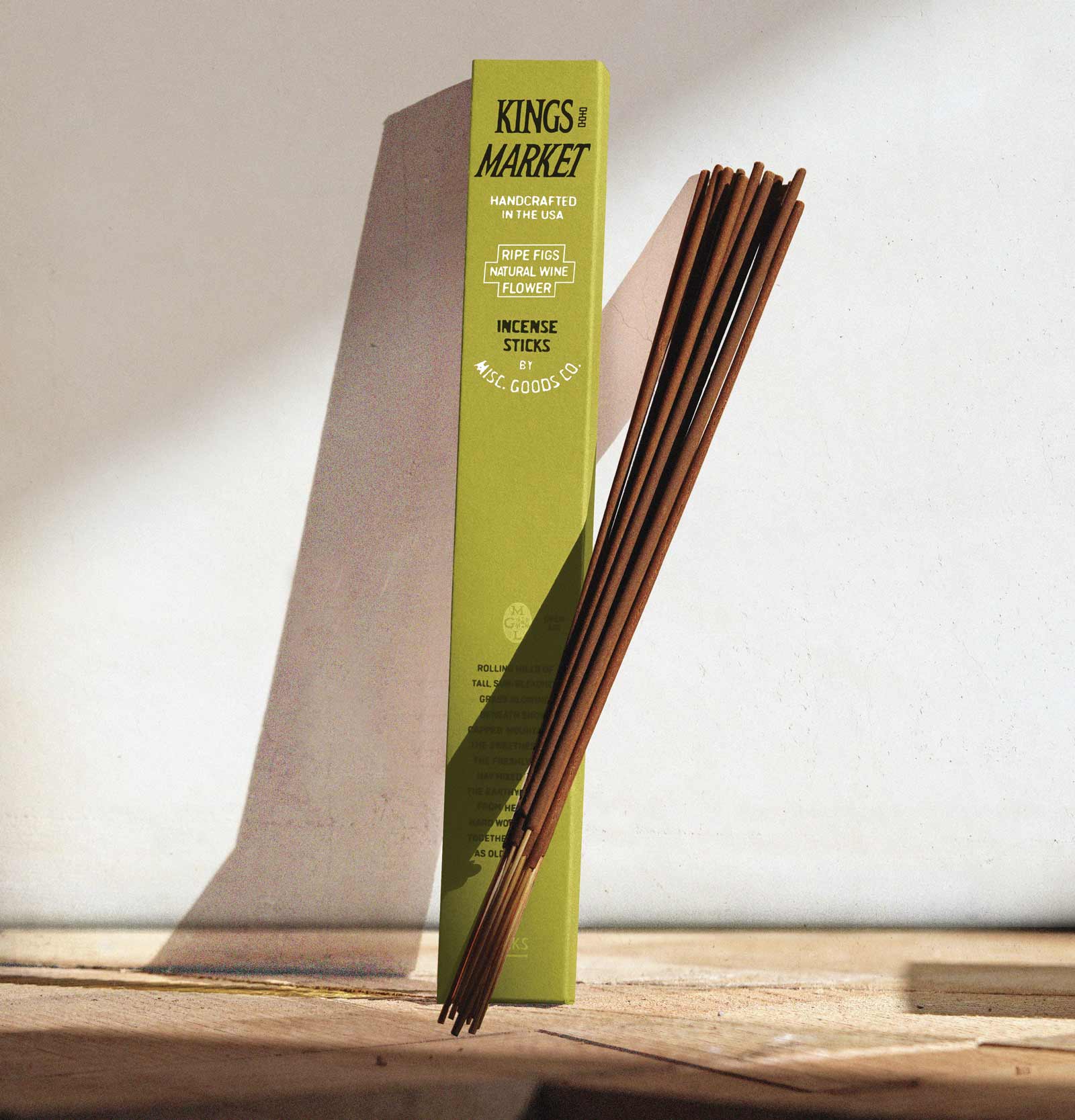 Misc. Goods Co. "Kings Market" Stick Incense