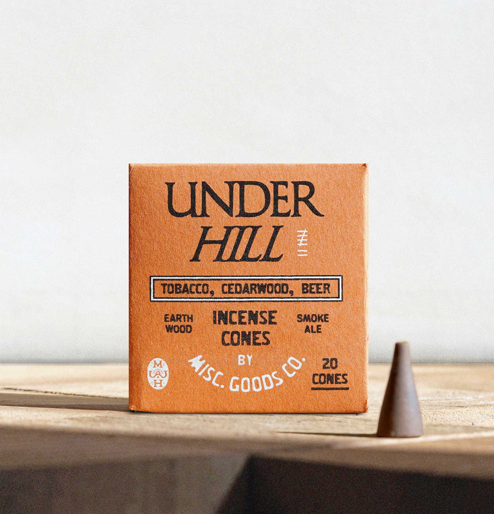 Misc. Goods Co. "Underhill" Cone Incense