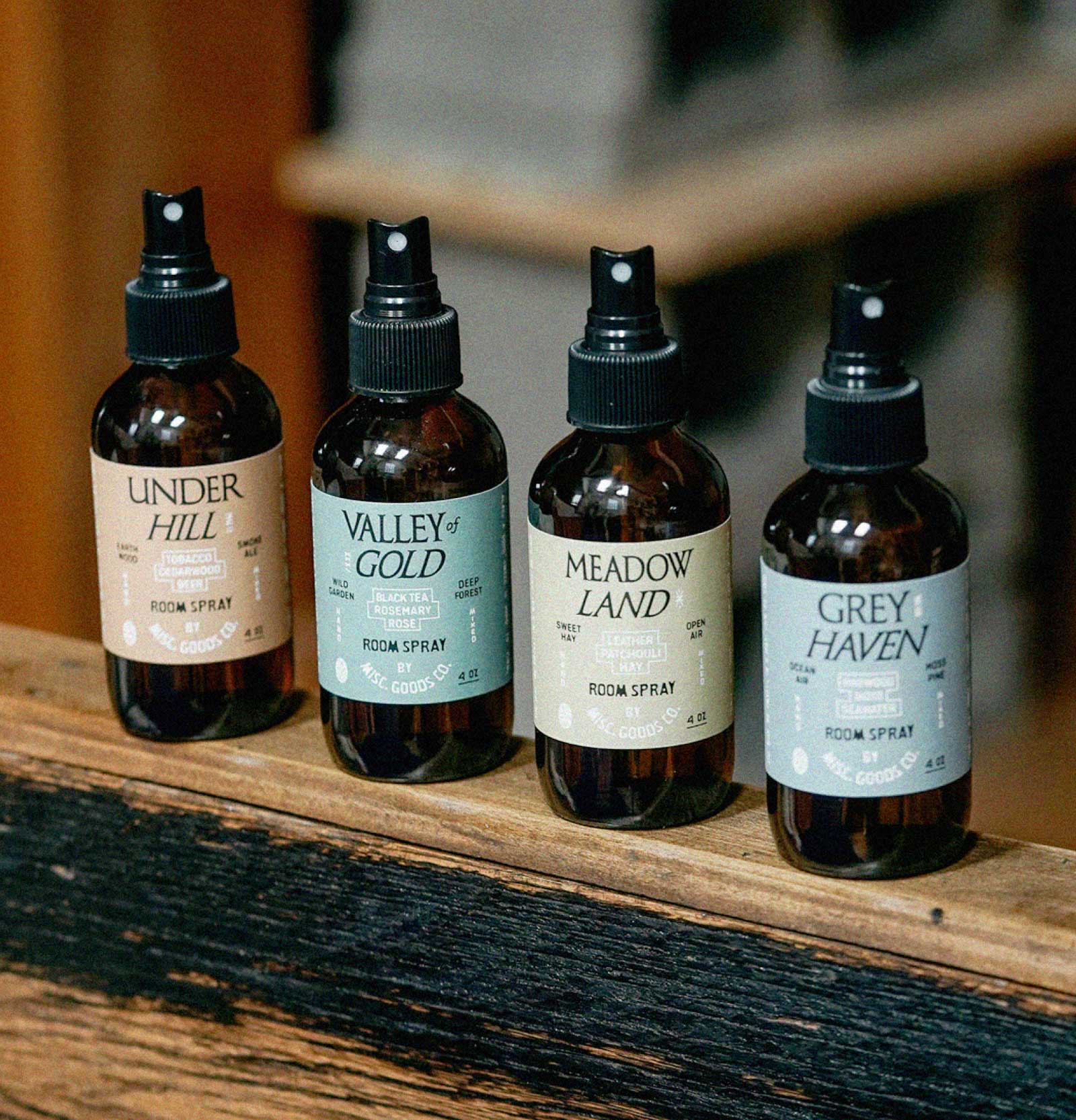 Misc. Goods Co. "Underhill" Room Spray