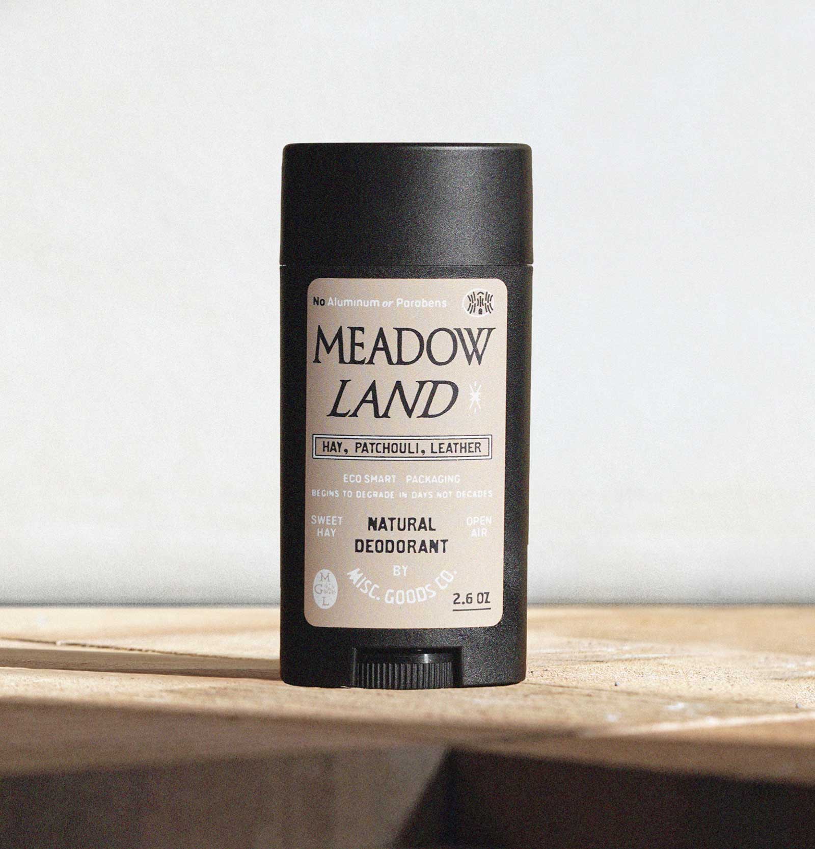 Misc. Goods Co. "Meadowland" Natural Deodorant