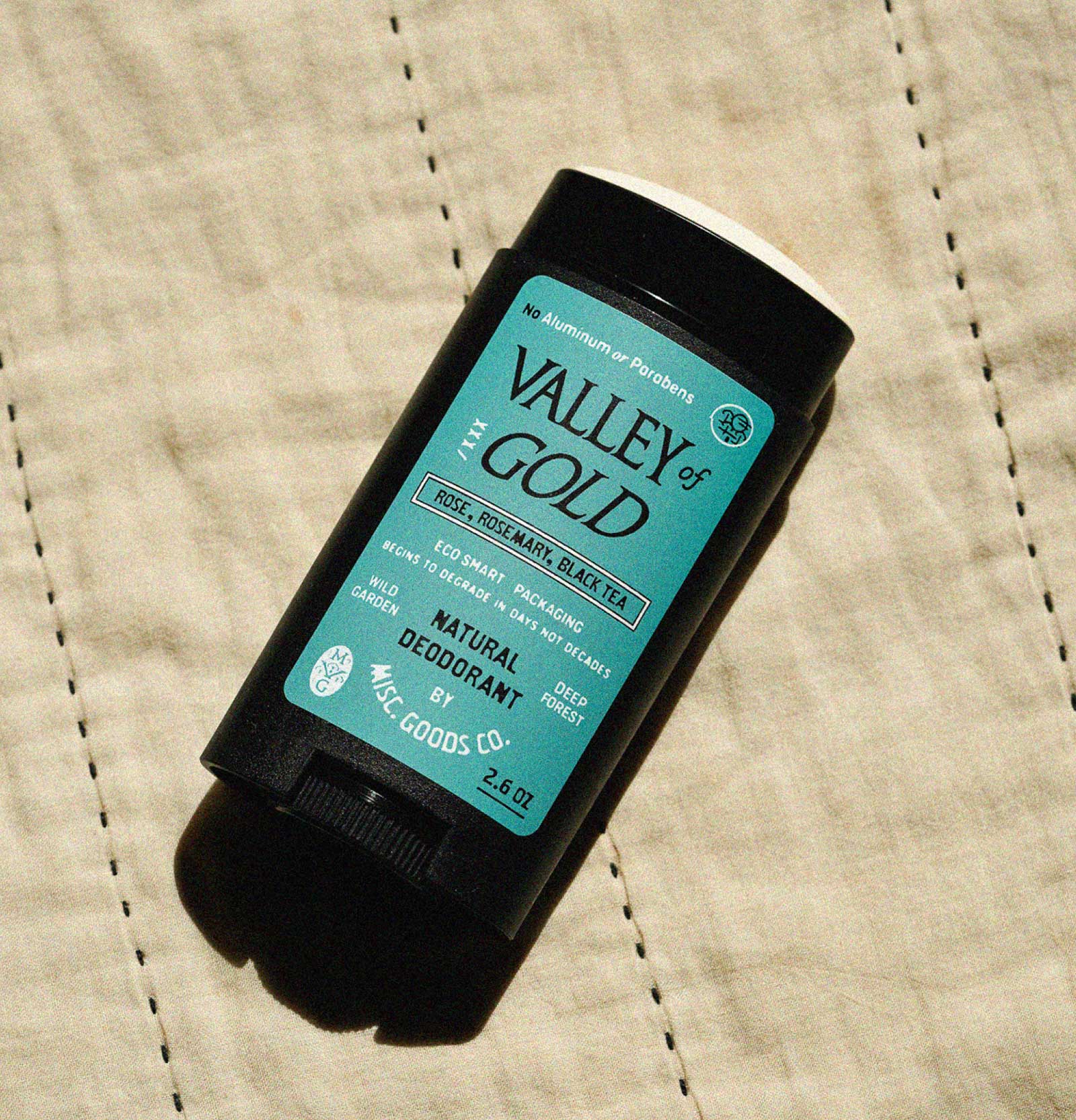 "Valley of Gold" Natural Deodorant