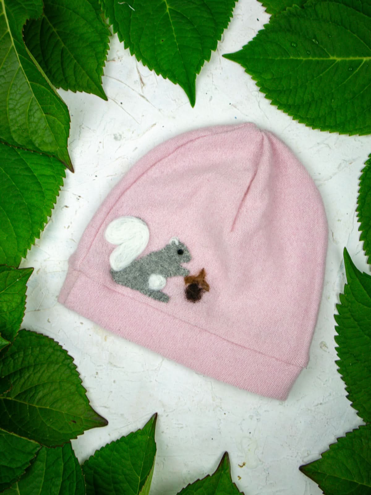 Squirrel Cashmere Hat - Toddler - My American Goods